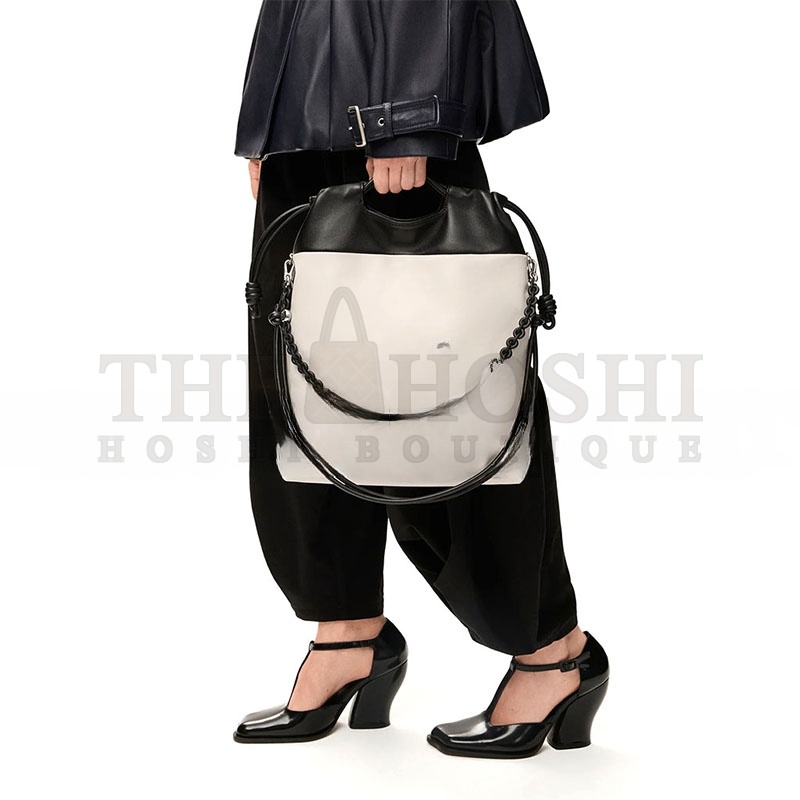 L0ew* FLAMENCO PURSE TOTE IN MELLOW NAPPA LAMBSKIN A411FIOX04-0148 (38*29*9cm) Master Quality