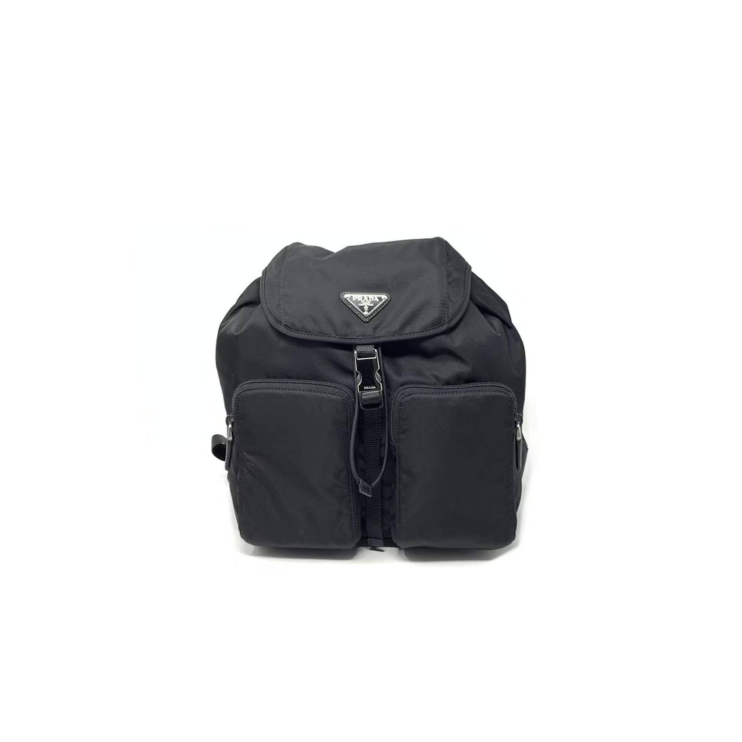 Pra*a ZAINO BACKPACKNYLON BLACK 1BZ005 (33*30*13cm) Master Quality