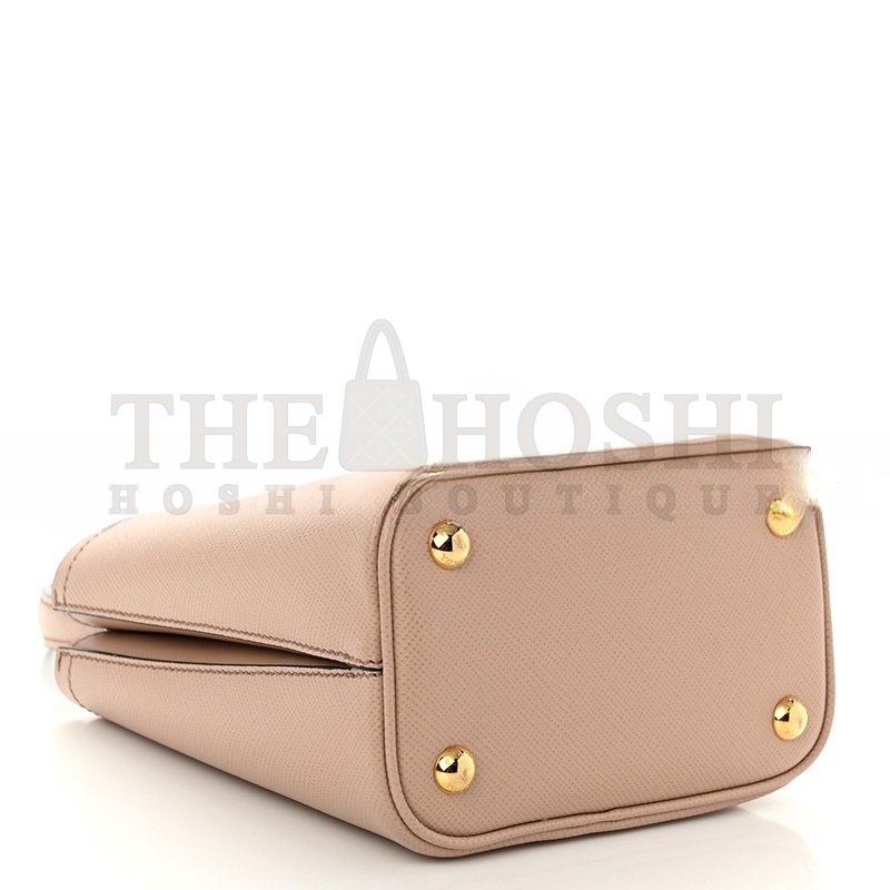 Pra*a SAFFIANO CUIR CALFSKIN SMALL PANIER BUCKET BAG CIPRIA 1BA217 (18*17*10.5cm) Master Quality