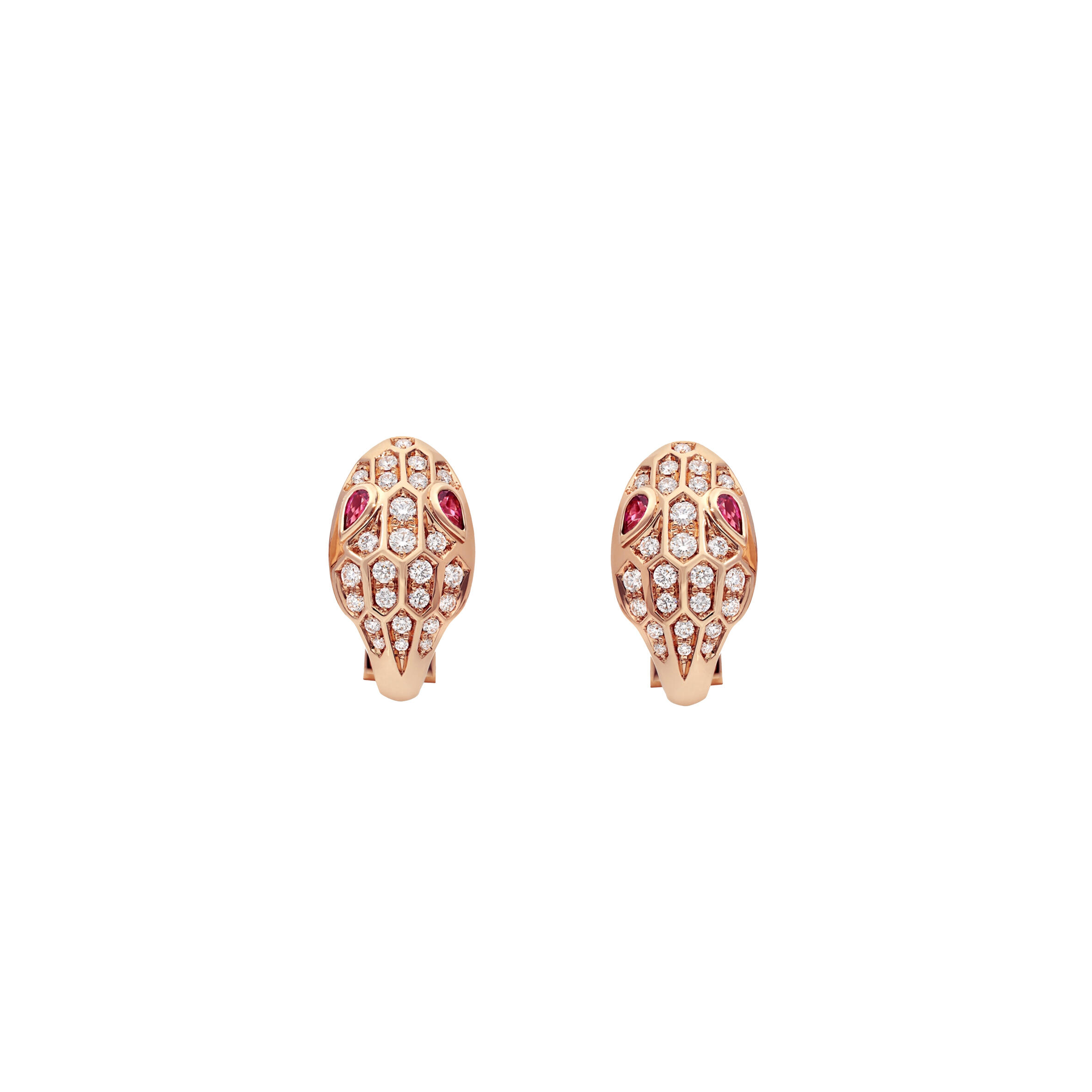 Bv1g*ai SERPENTI EARRINGS 352726 Master Quality