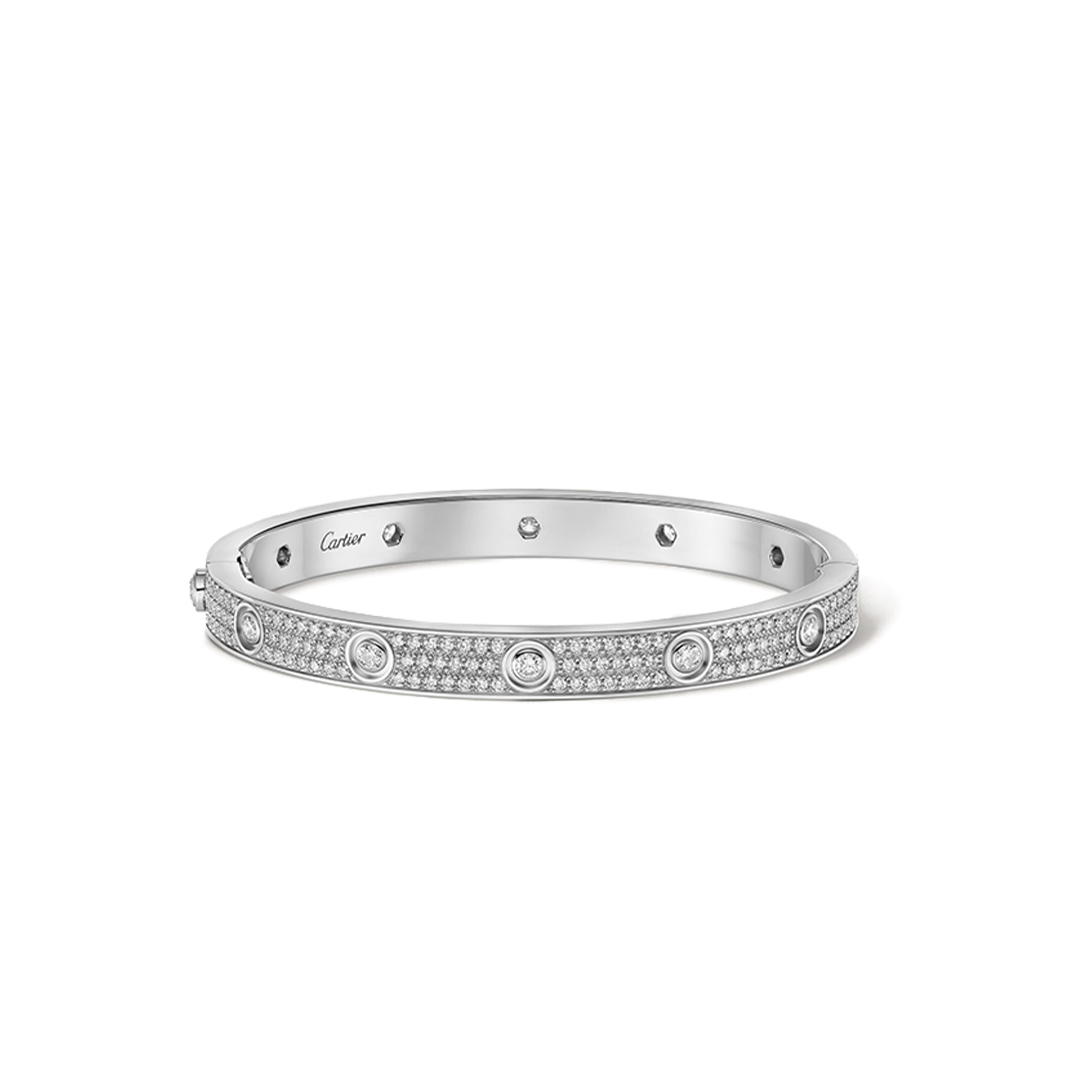 Ca*t1er  LOVE BRACELET, D1am0nd-PAVED N6033602 Master Quality