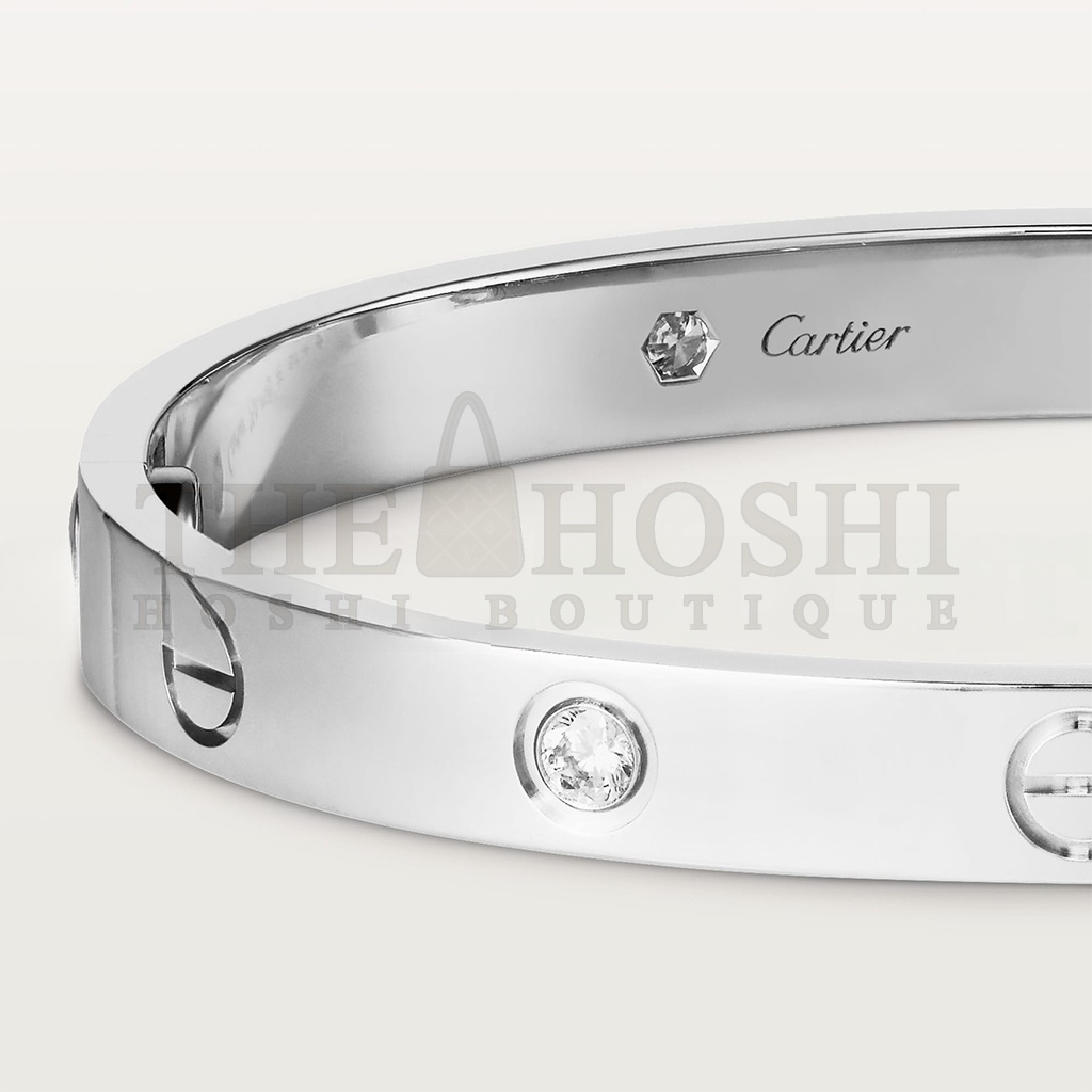 Ca*t1er LOVE BRACELET, 4 D1am0ndS B6070117 Master Quality