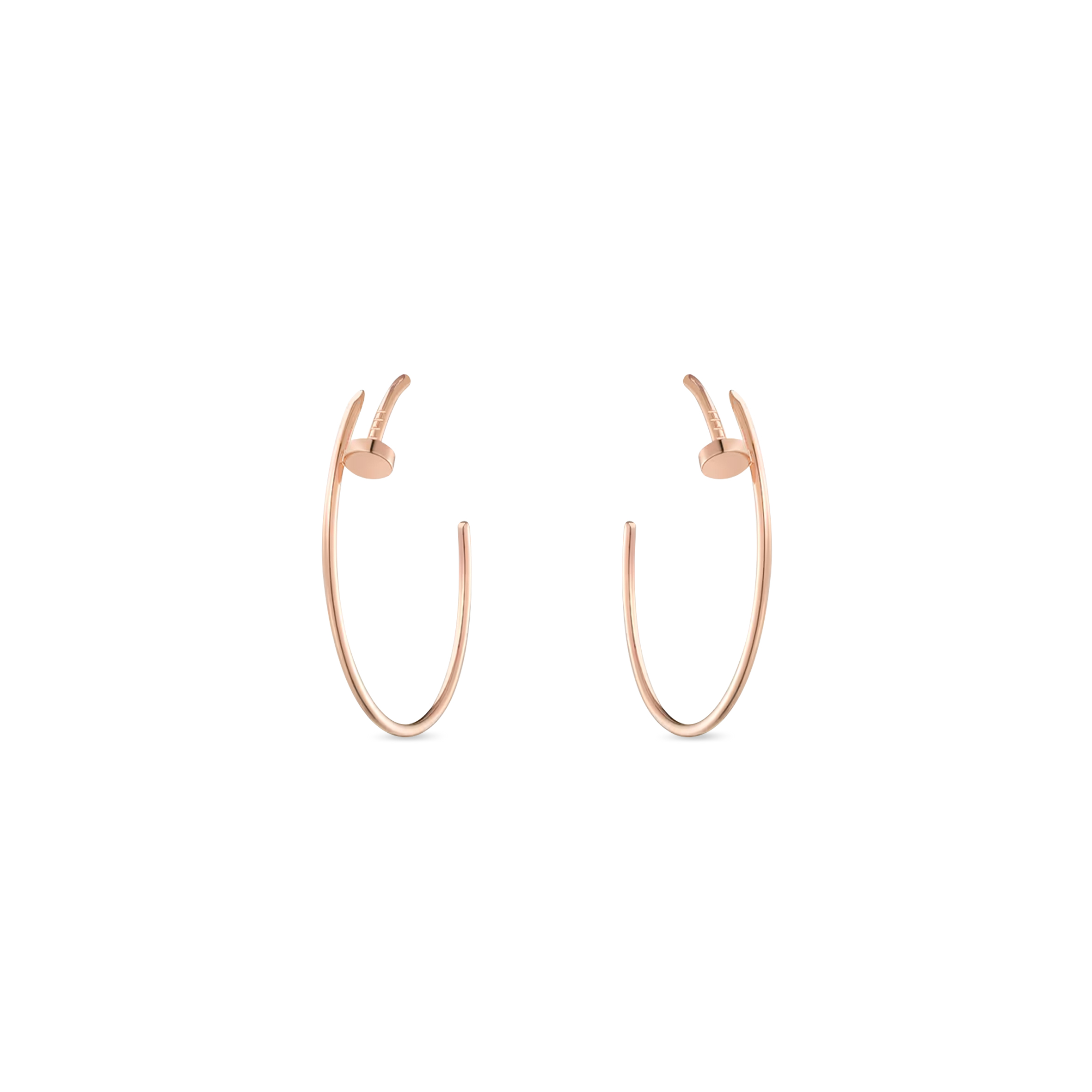 Ca*t1er JUSTE UN CLOU HOOP EARRINGS, LARGE MODEL B8301211 Master Quality