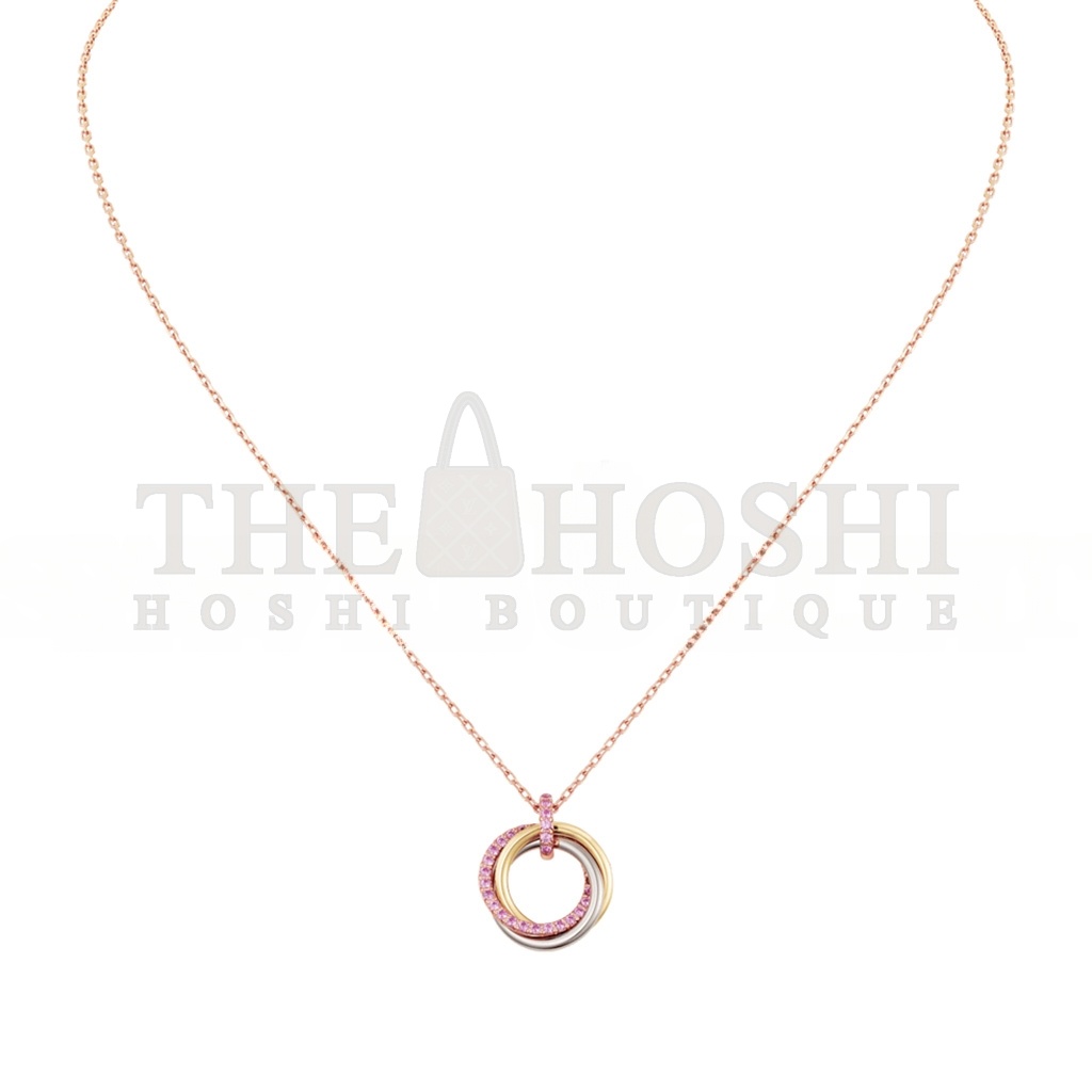 Ca*t1er TRINITY  NECKLACE B7224839 Master Quality