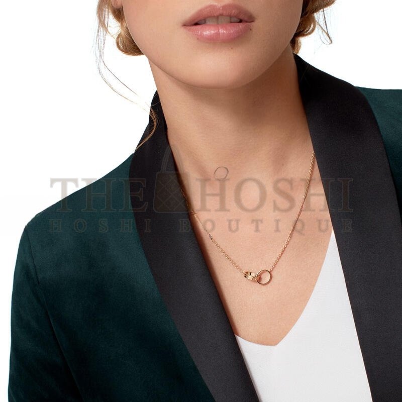 Ca*t1er LOVE NECKLACE B7212400 Master Quality