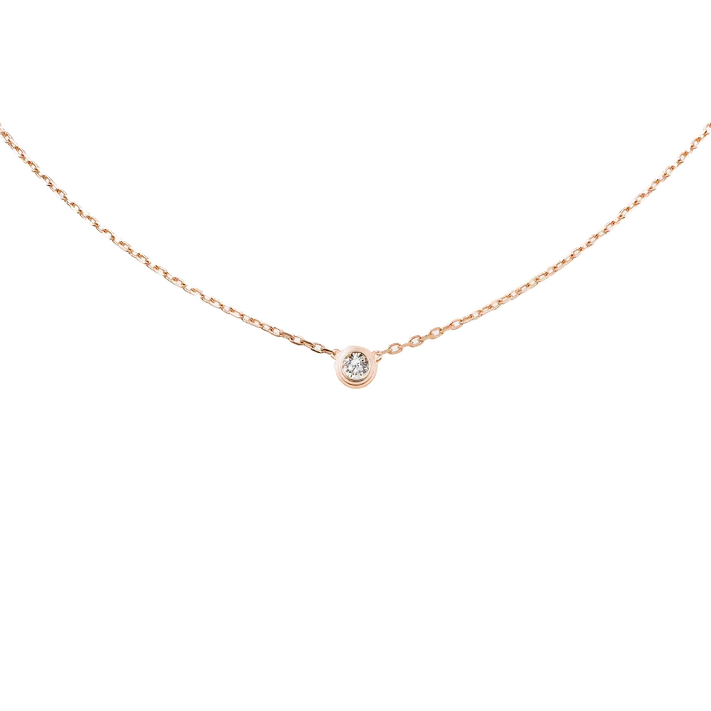 Ca*t1er D'AMOUR NECKLACE, LARGE MODEL B7215600 Master Quality