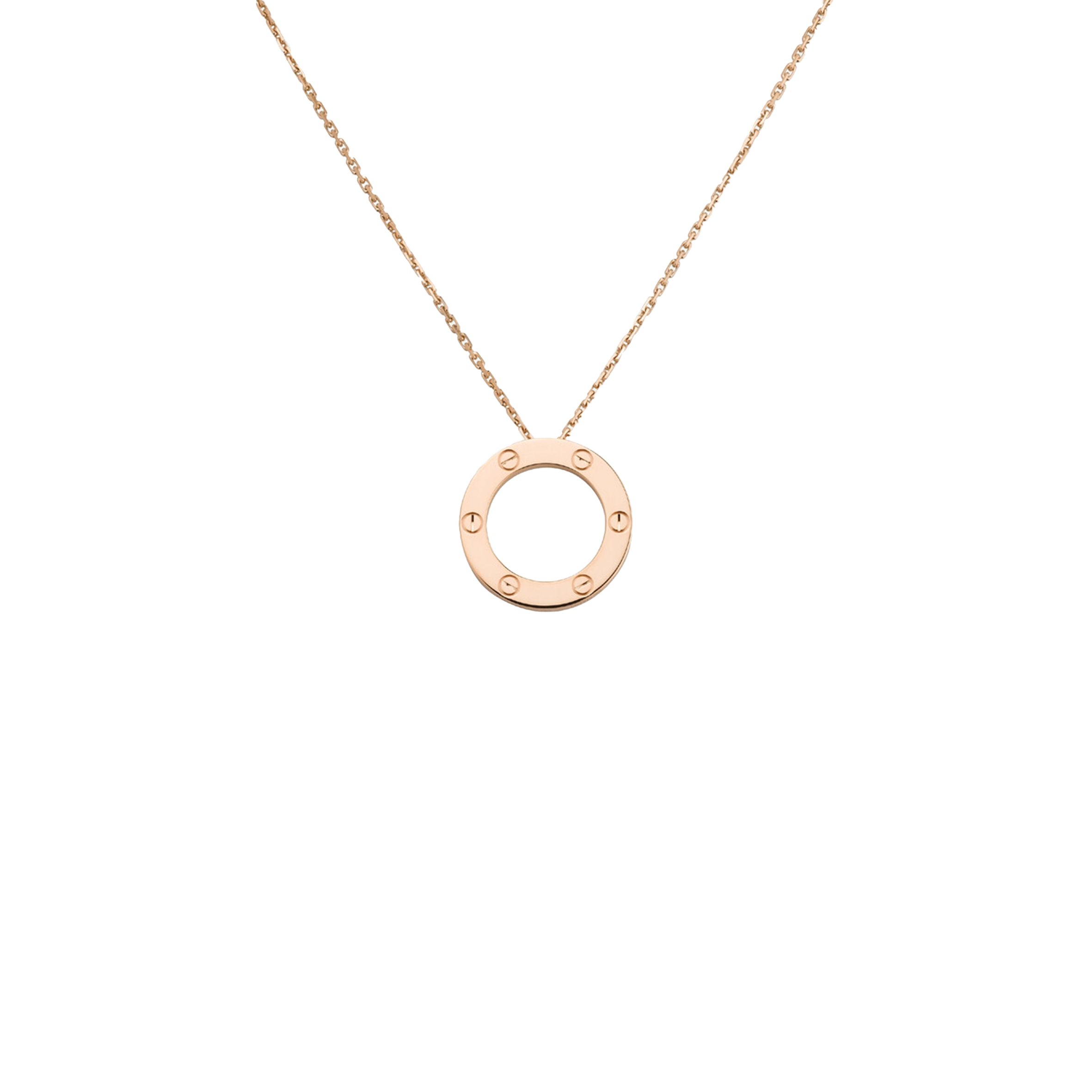 Ca*t1er LOVE NECKLACE B7014400 Master Quality