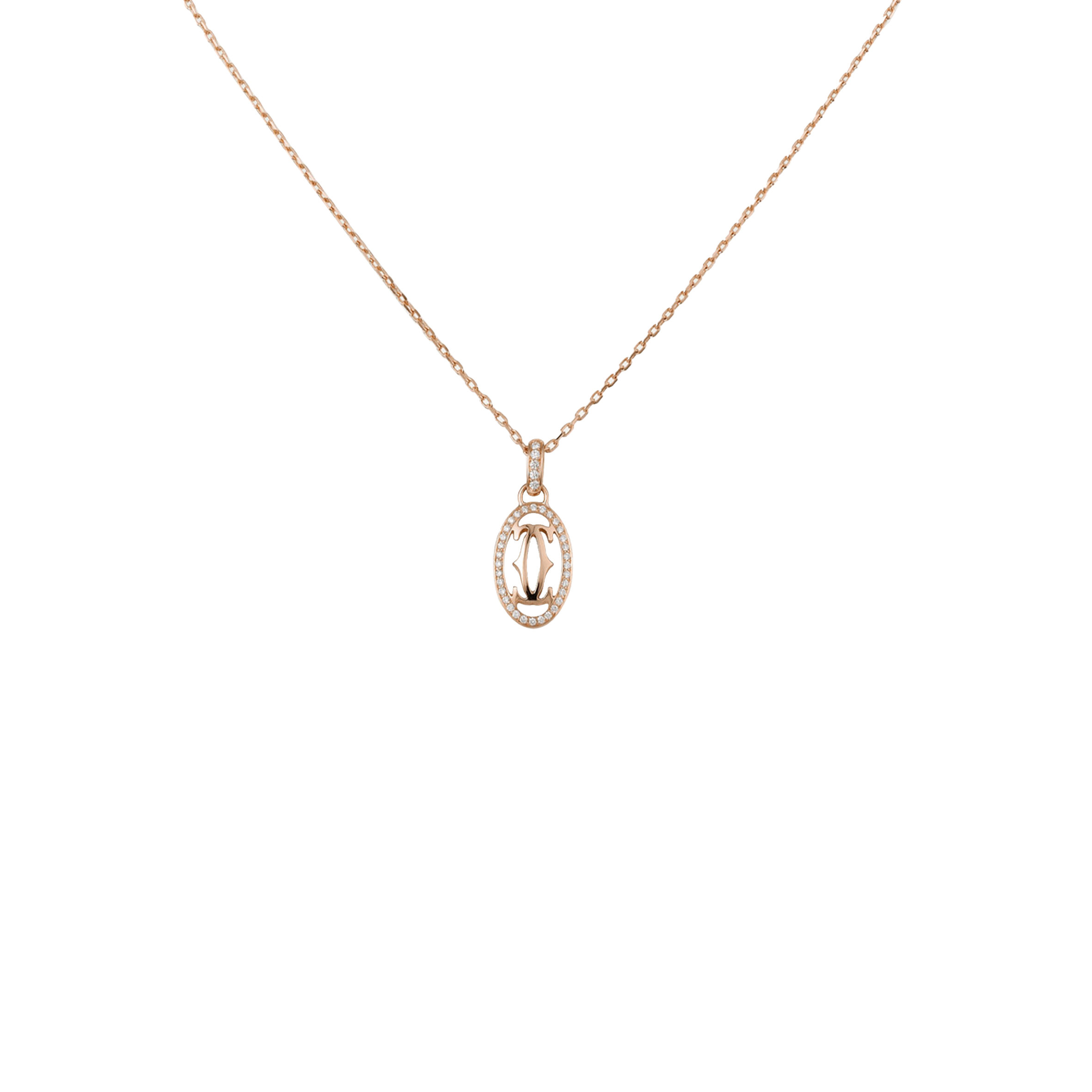 Ca*t1er LOGO NECKLACE B7219300 Master Quality