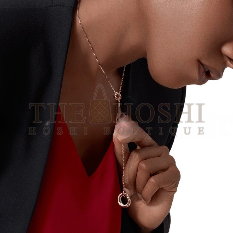 Ca*t1er TRINITY NECKLACE B7058500 Master Quality