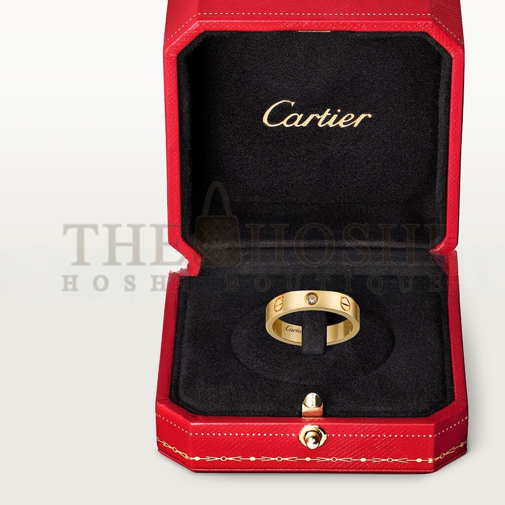 Ca*t1er  LOVE WEDDING BAND, 1 D1am0nd B4056100 Master Quality