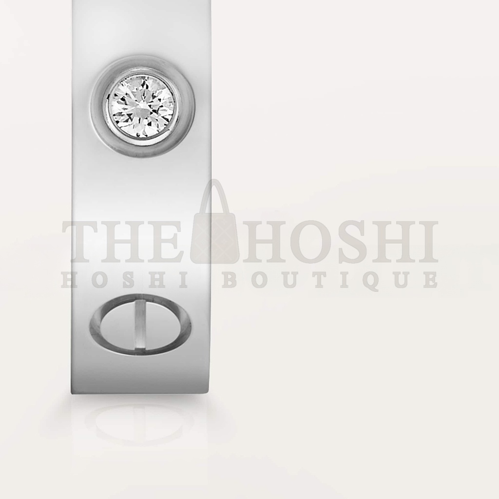 Ca*t1er  LOVE WEDDING BAND, 1 D1am0nd  B4050500 Master Quality