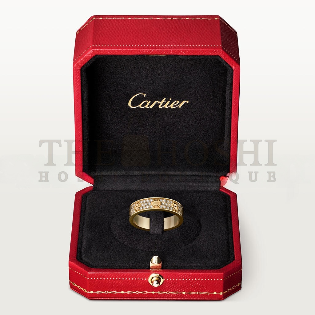 Ca*t1er  LOVE WEDDING BAND, D1am0nd-PAVED B4083300 Master Quality