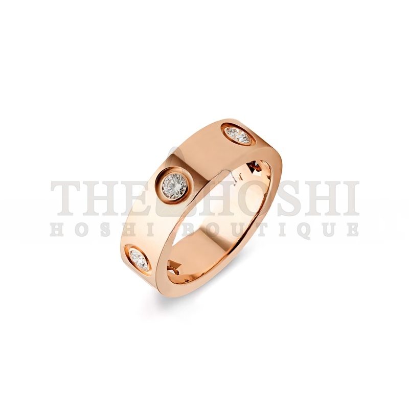 Ca*t1er LOVE RING, CLASSIC MODEL, 6 D1am0ndS B4097500 Master Quality