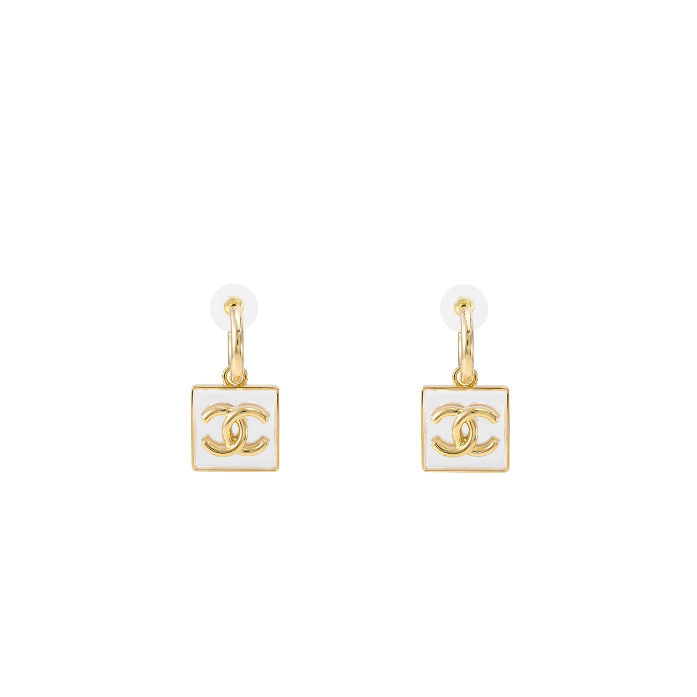 Ch**el EARRINGS WOMEN'S GOLD ABA586 Master Quality