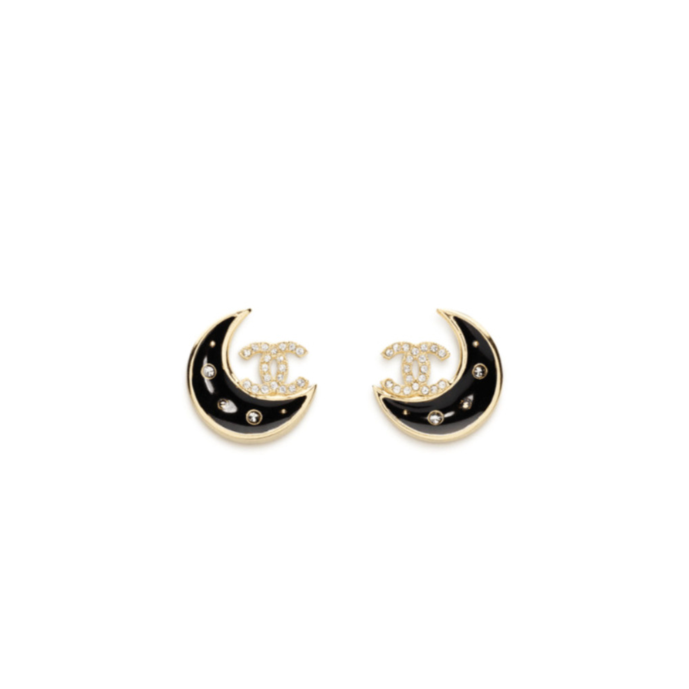 Ch**el MOON EARRINGS ABG568 Master Quality