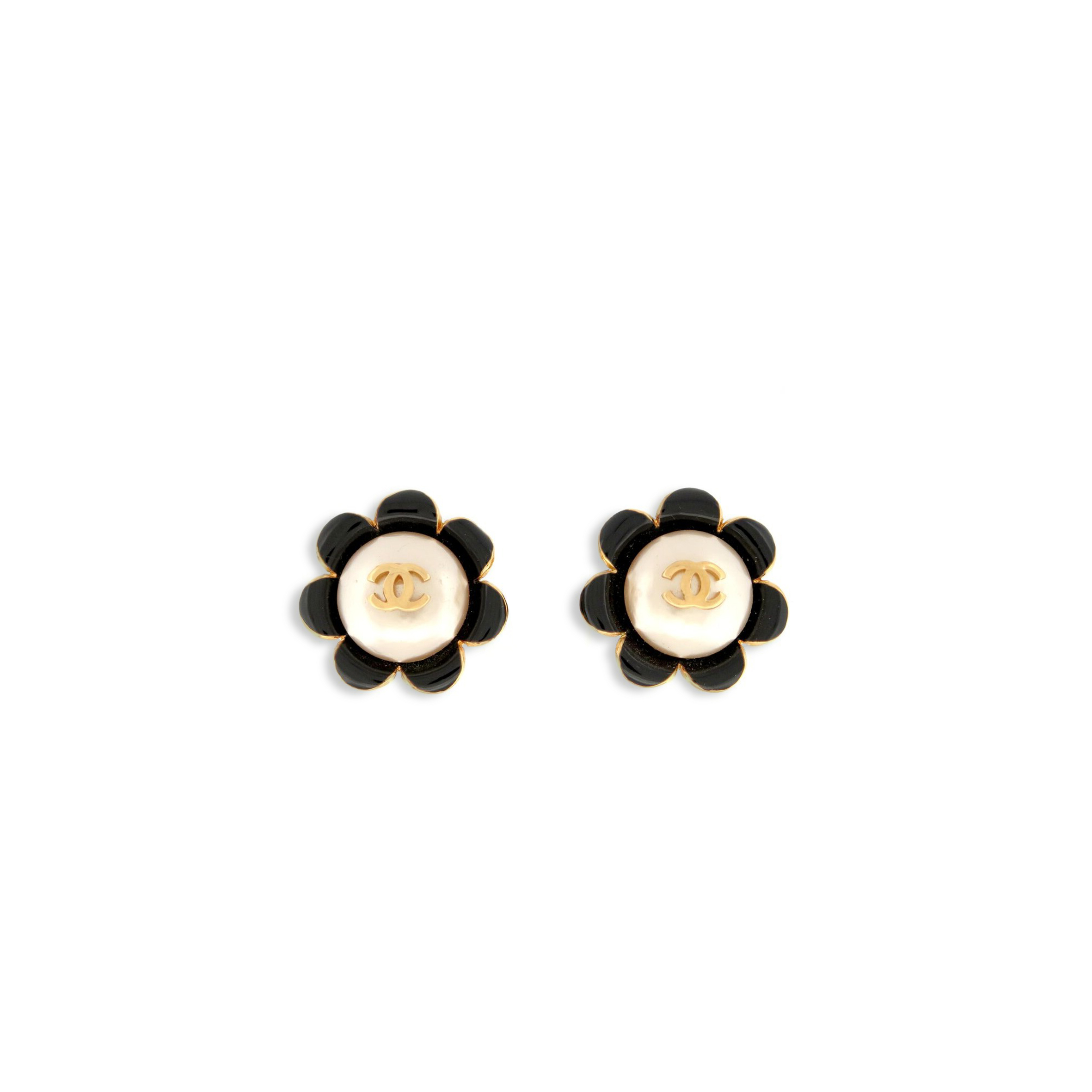 Ch**el CAMELLIA PEARL EARRINGS Master Quality
