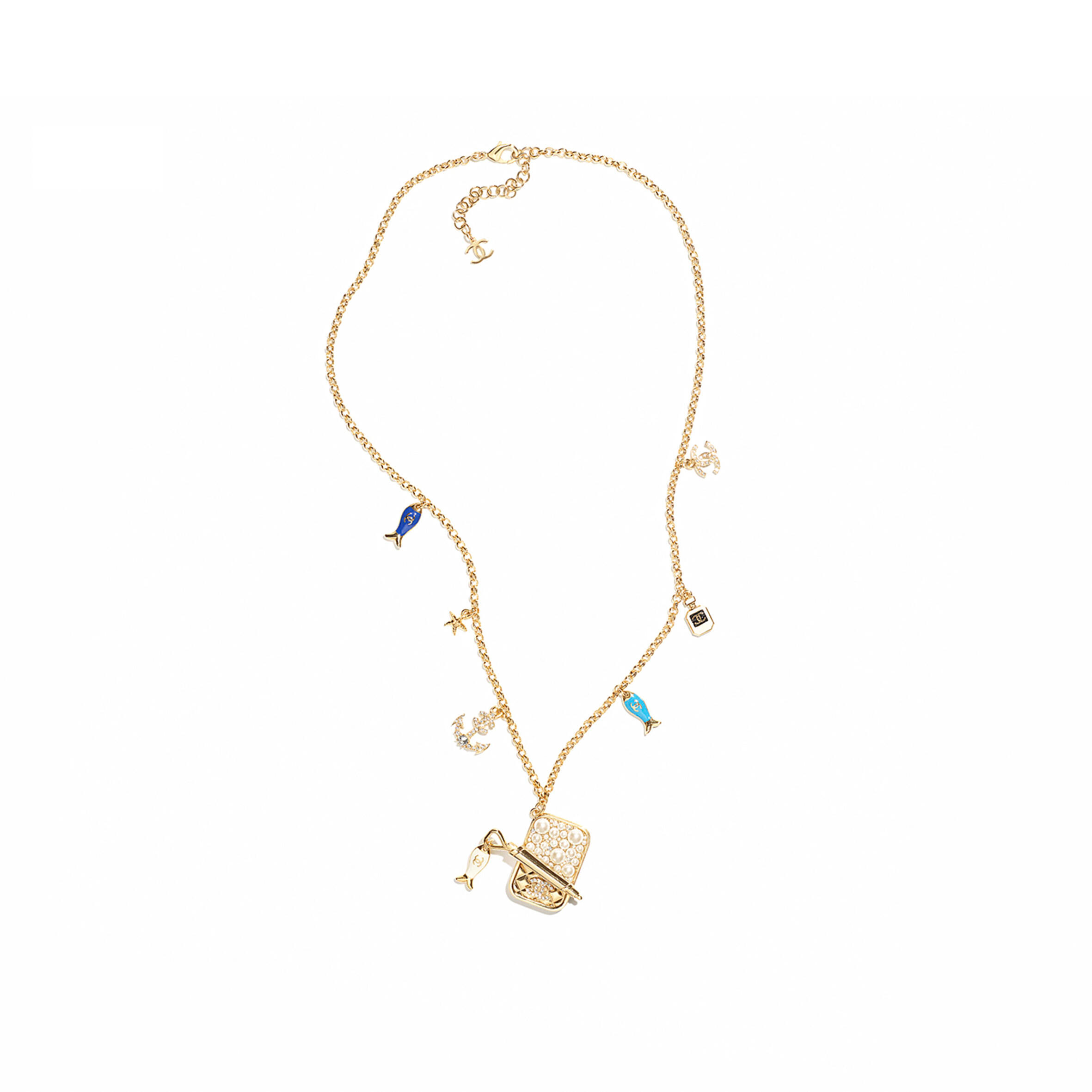 Ch**el LONG PENDANT NECKLACE ABF041 Master Quality