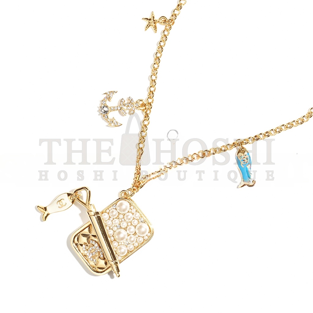 Ch**el LONG PENDANT NECKLACE ABF041 Master Quality