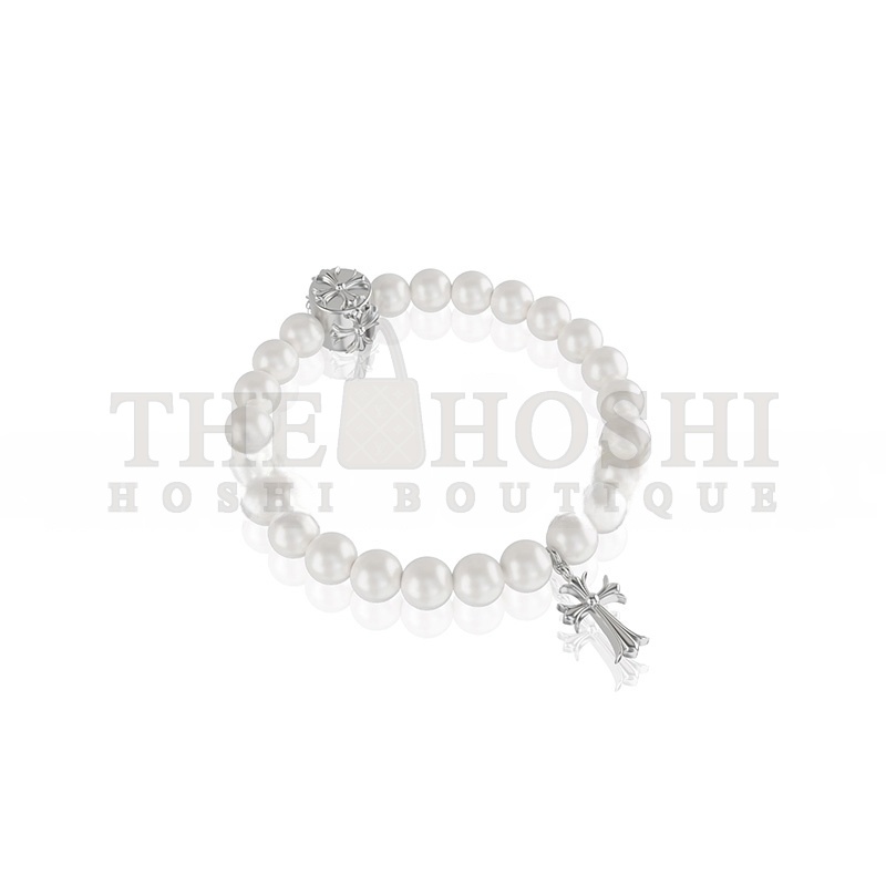 Ch*0me He**ts CROSSED PEARLS BRACELET Master Quality