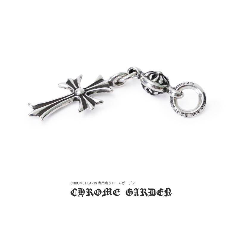 Ch*0me He**ts CROSS WITH ONE SILVER BALL CHARM(Pendant Only) Master Quality