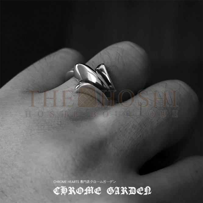 Ch*0me He**ts 720 HALF CROSS TAIL RING Master Quality