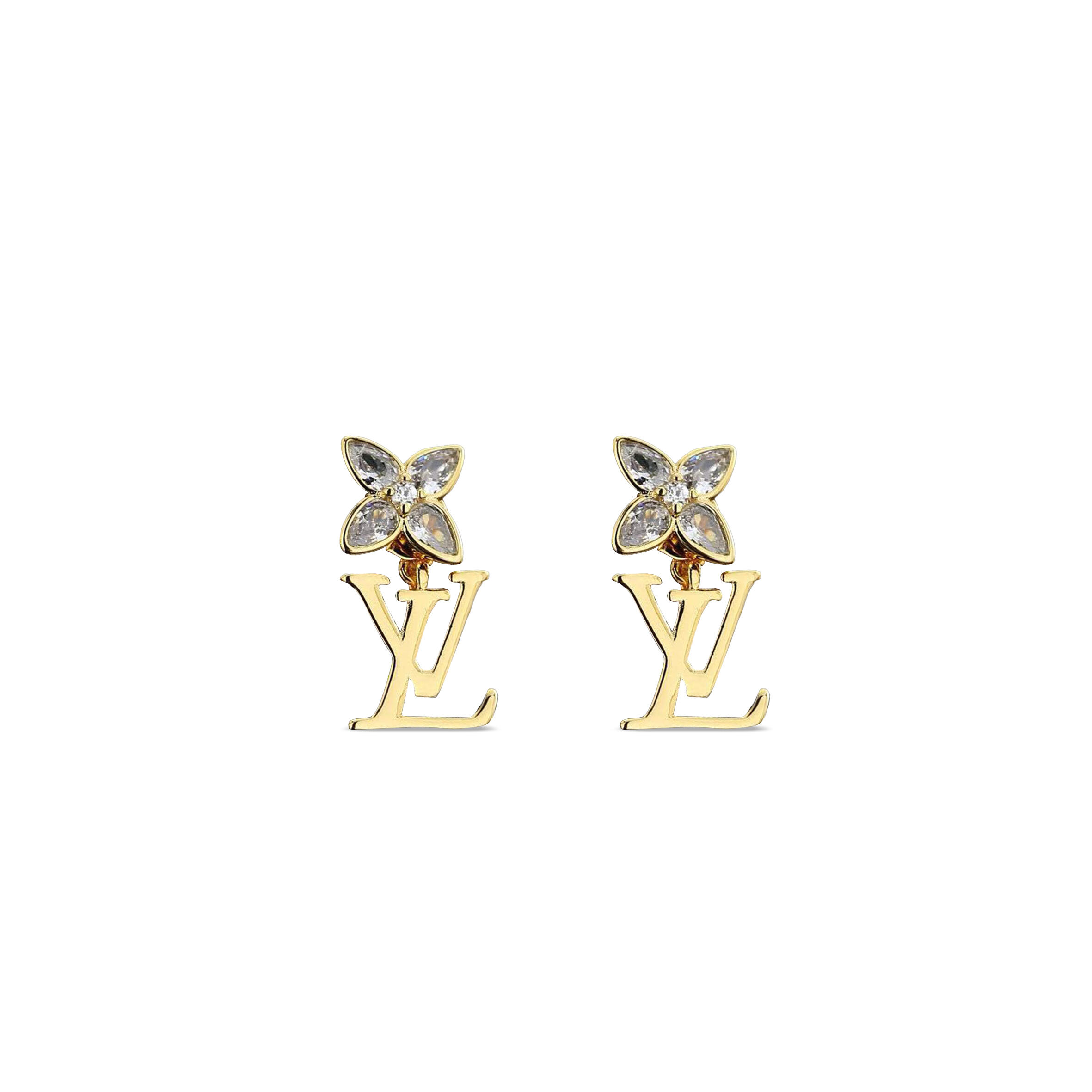 L0vis Vvtt0n LV FLOWERGRAM EARRINGS 100197 Master Quality