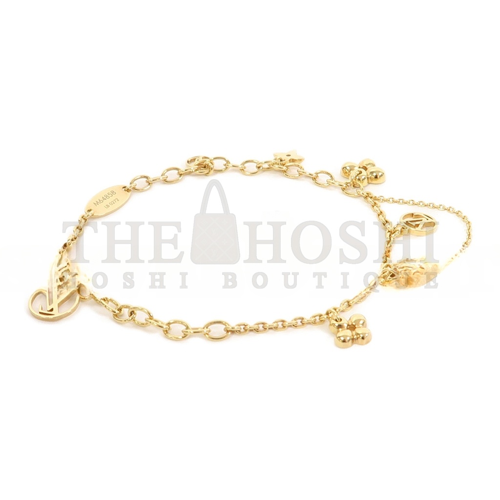 L0vis Vvtt0n NECKLACE BLOOMING GOLD M64855 Master Quality