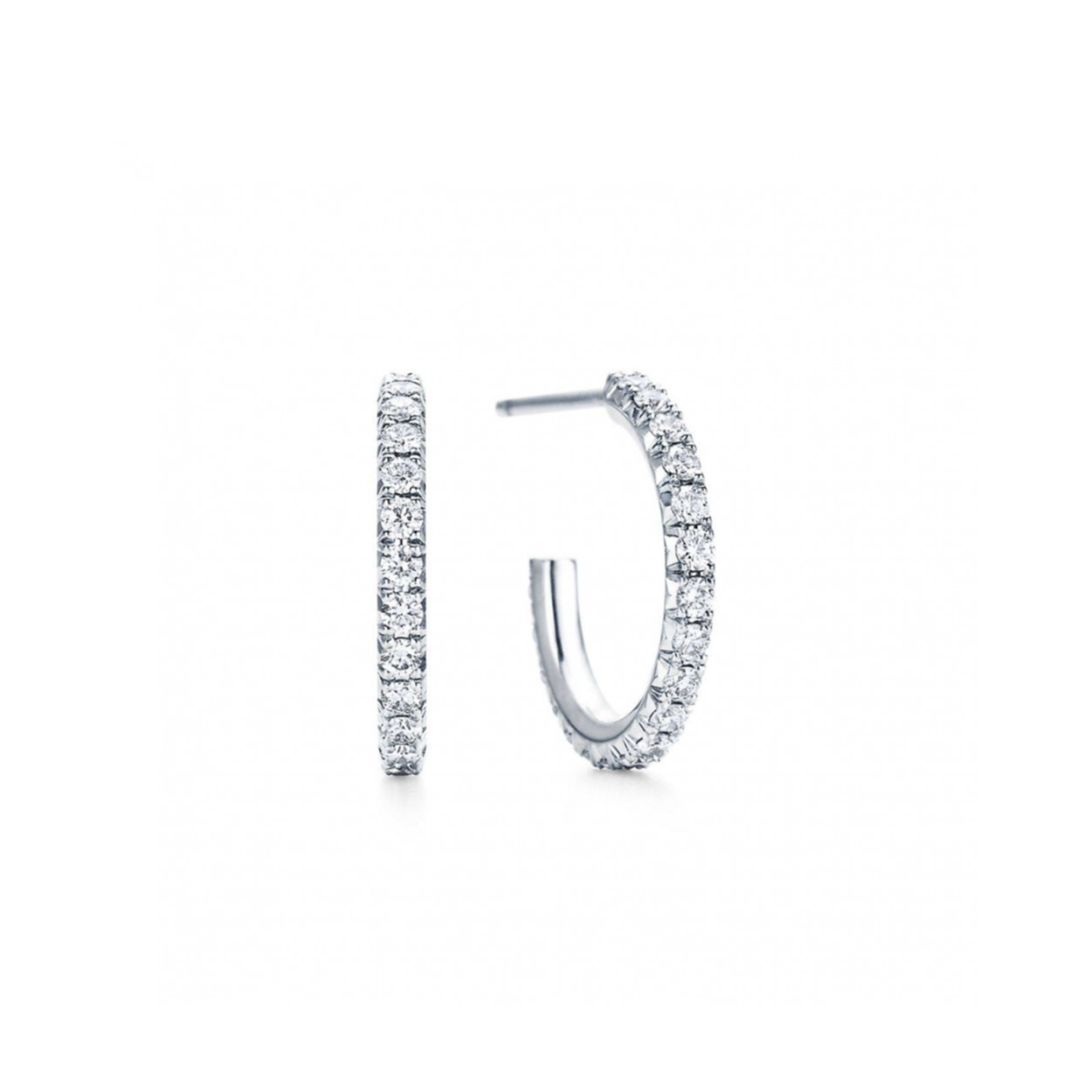 T*f*ny METRO HOOP EARRINGS 60006461 Master Quality