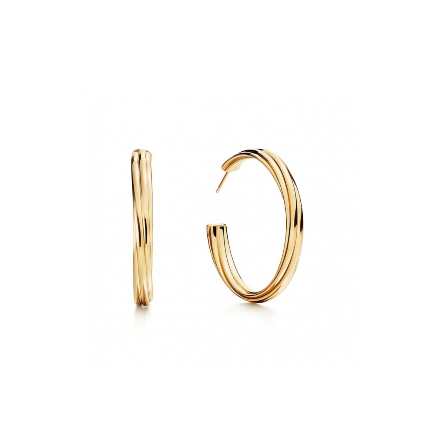 T*f*ny PALOMAS MELODY HOOP EARRINGS 60021108 Master Quality