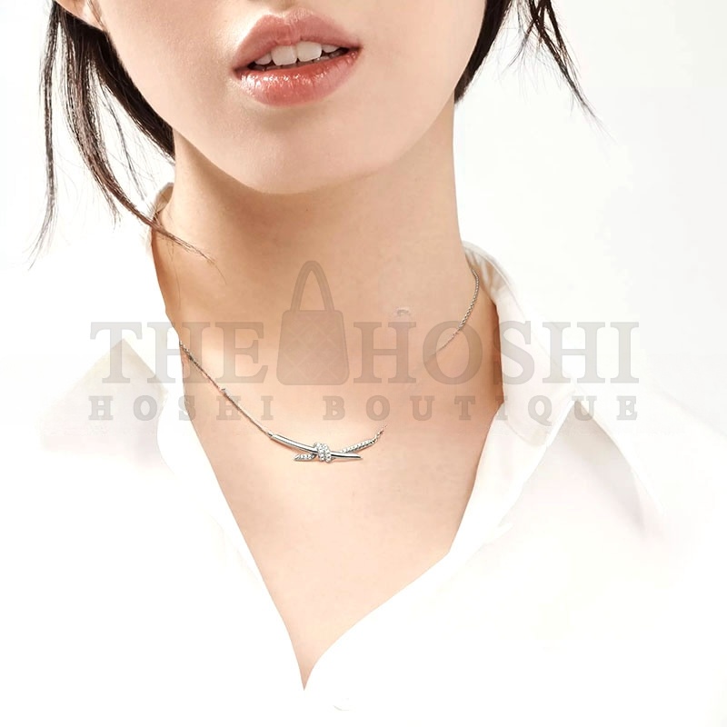 T*f*ny PENDANT IN WHITE GOLD WITH D1am0ndS 70300362 Master Quality