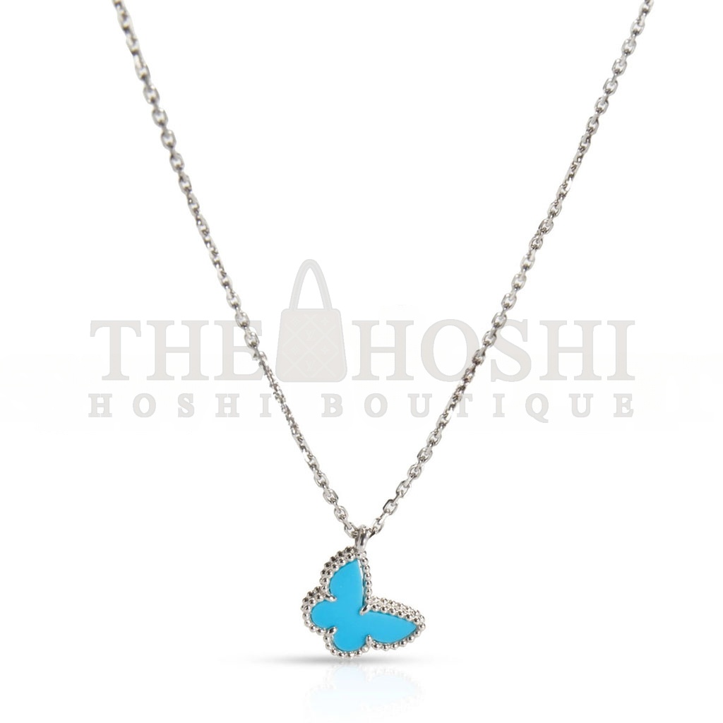 V*n Cl**f ARPELS SWEET ALHAMBRA BUTTERFLY PENDANT VCARF80500 Master Quality