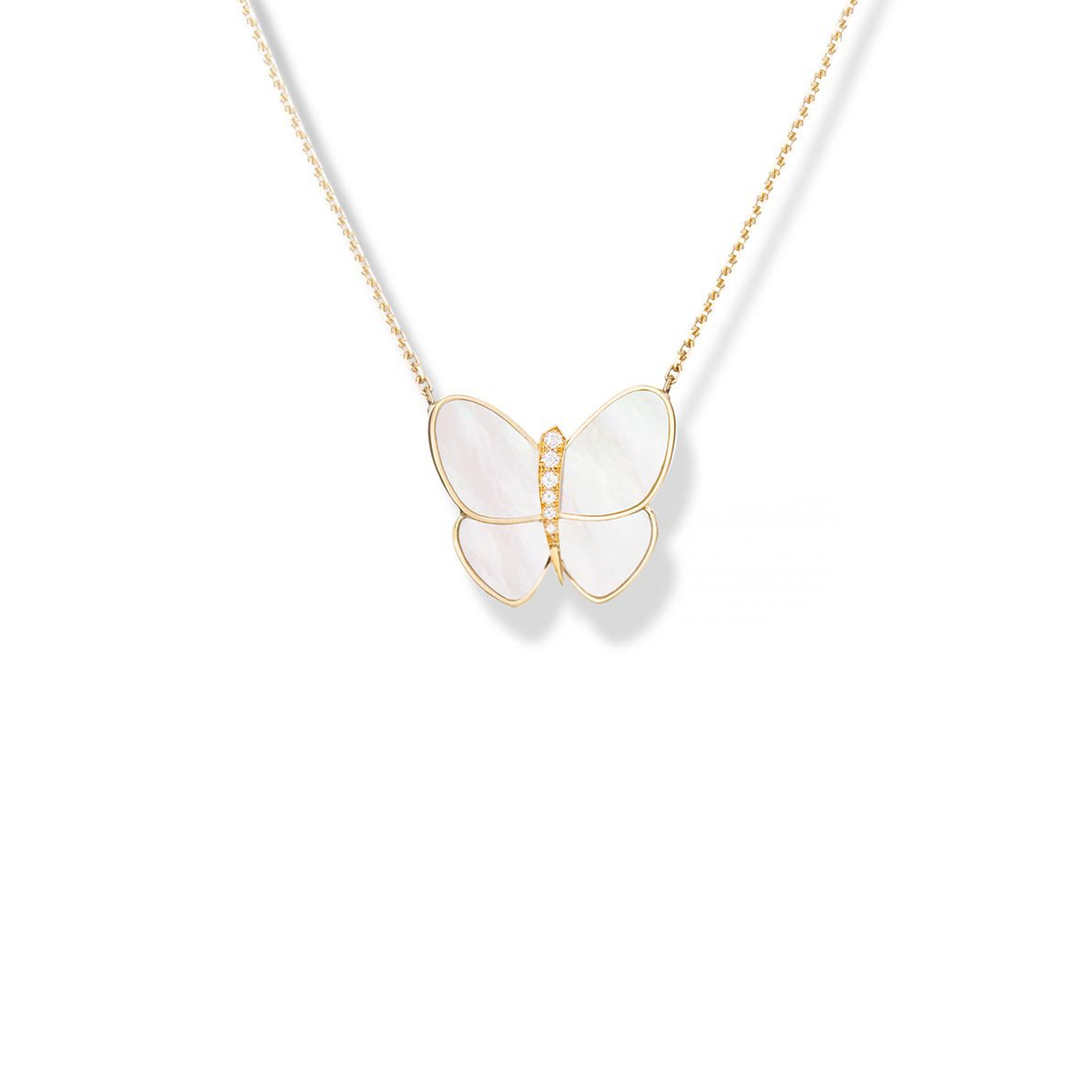 V*n Cl**f ARPELS BUTTERFLY&amp;DRAGONFLIES PENDANT VCARA63400 Master Quality