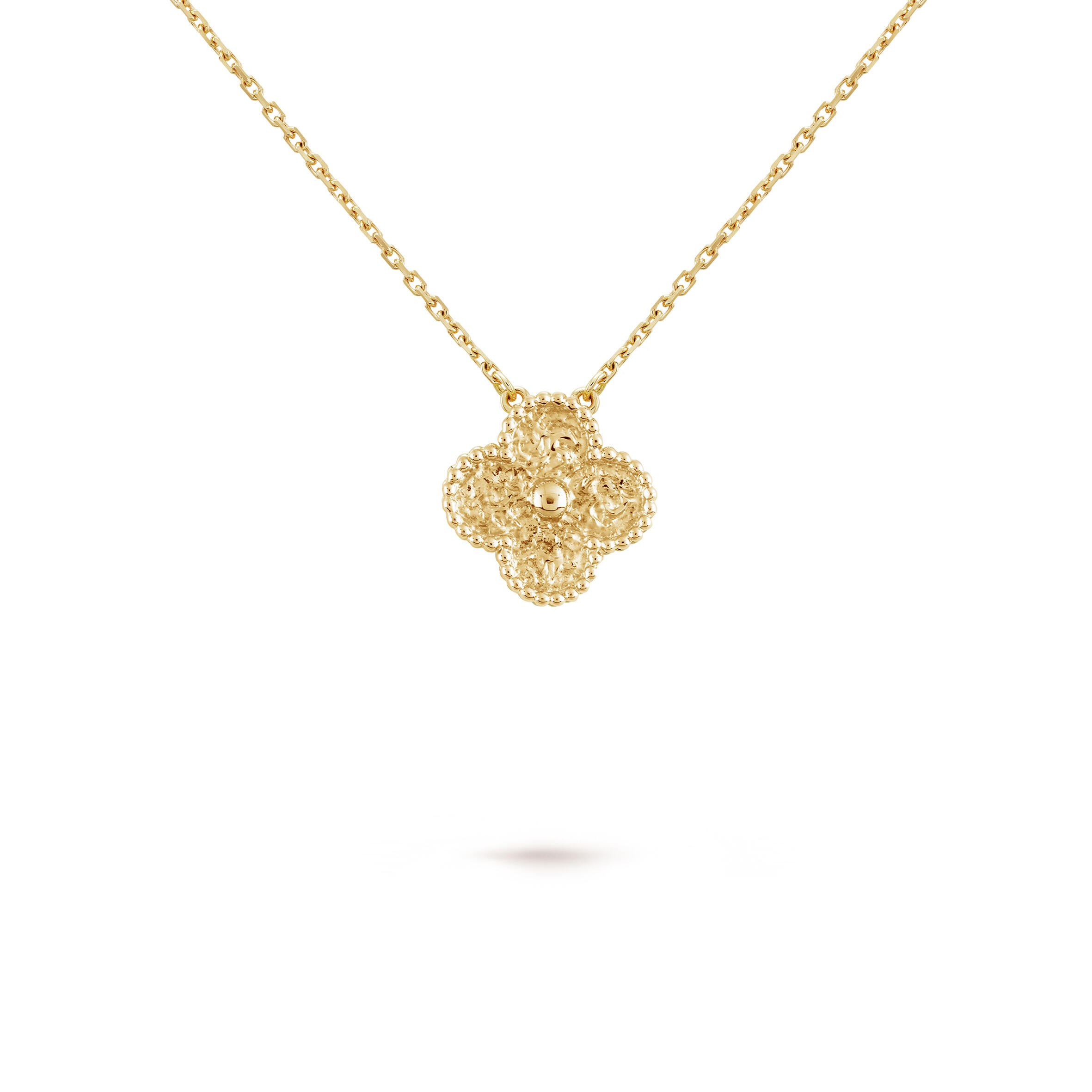 V*n Cl**f ARPELS VINTAGE ALHAMBRA PENDANT - YELLOW GOLD  VCARO1IF00 Master Quality