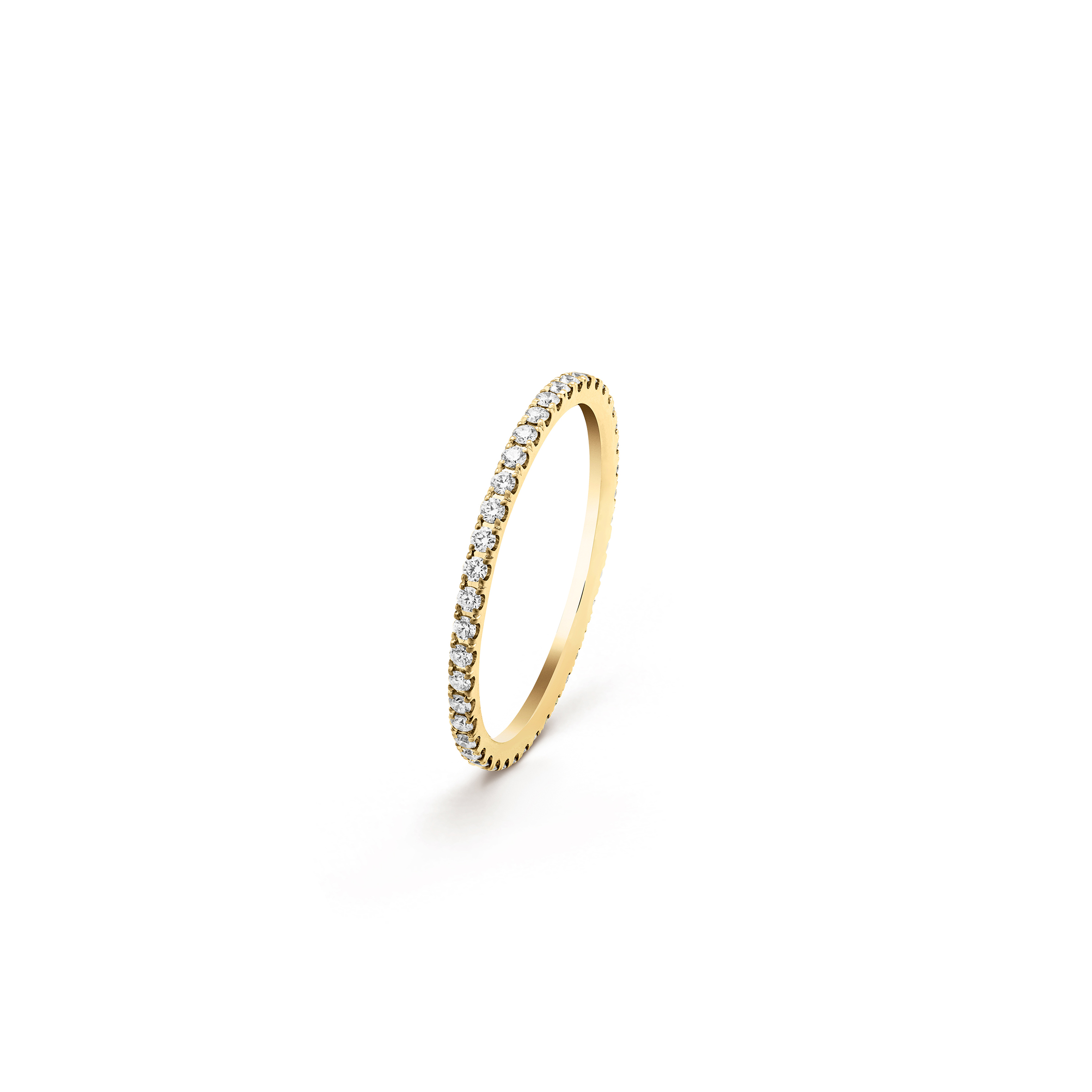 V*n Cl**f ARPELS FÉLICITÉ WEDDING BAND, 1.25 MM - YELLOW GOLD, D1am0nd  VCARO8BN00 Master Quality