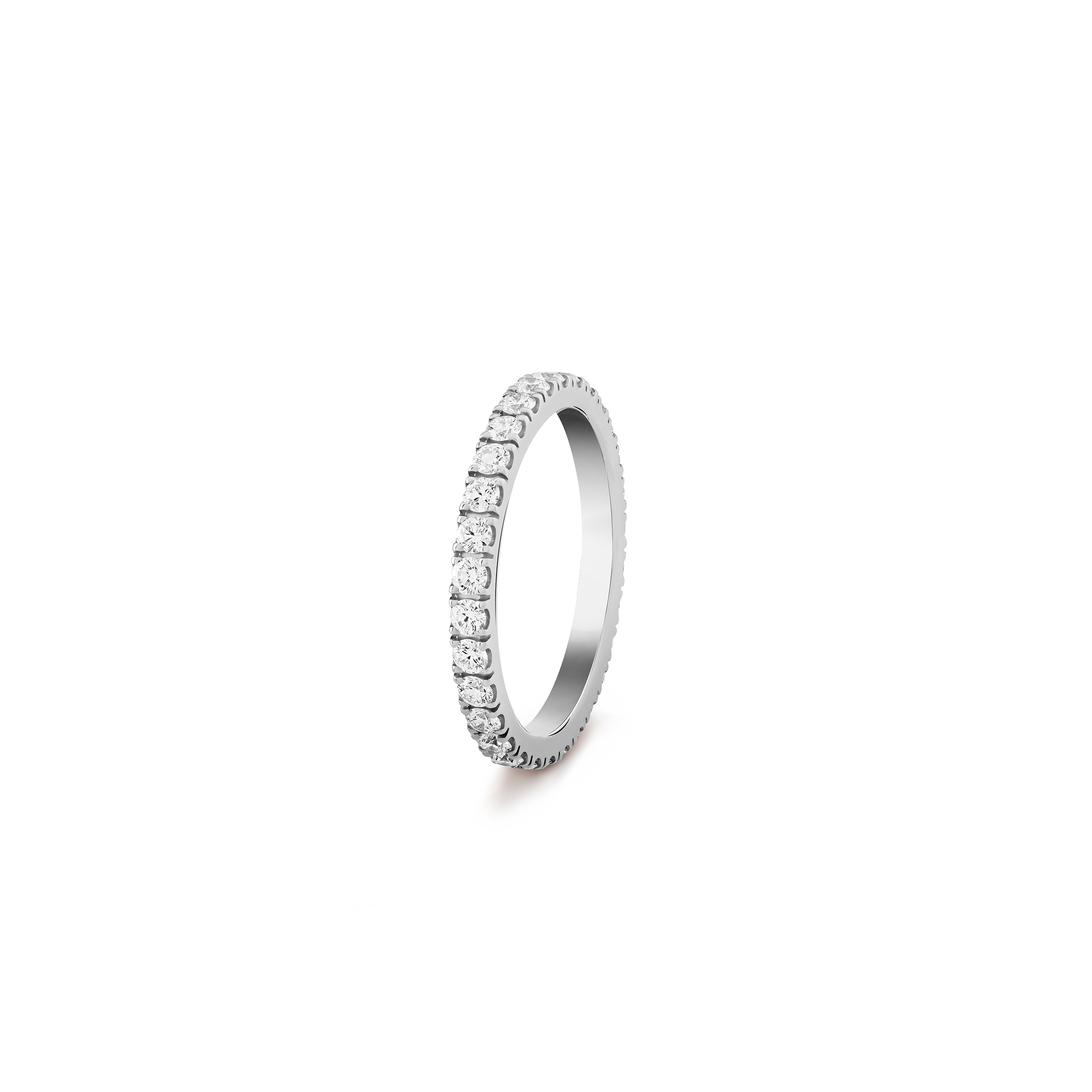 V*n Cl**f ARPELS FÉLICITÉ WEDDING BAND, 2.1 MM - WHITE GOLD, D1am0nd  VCARP7RG00 Master Quality