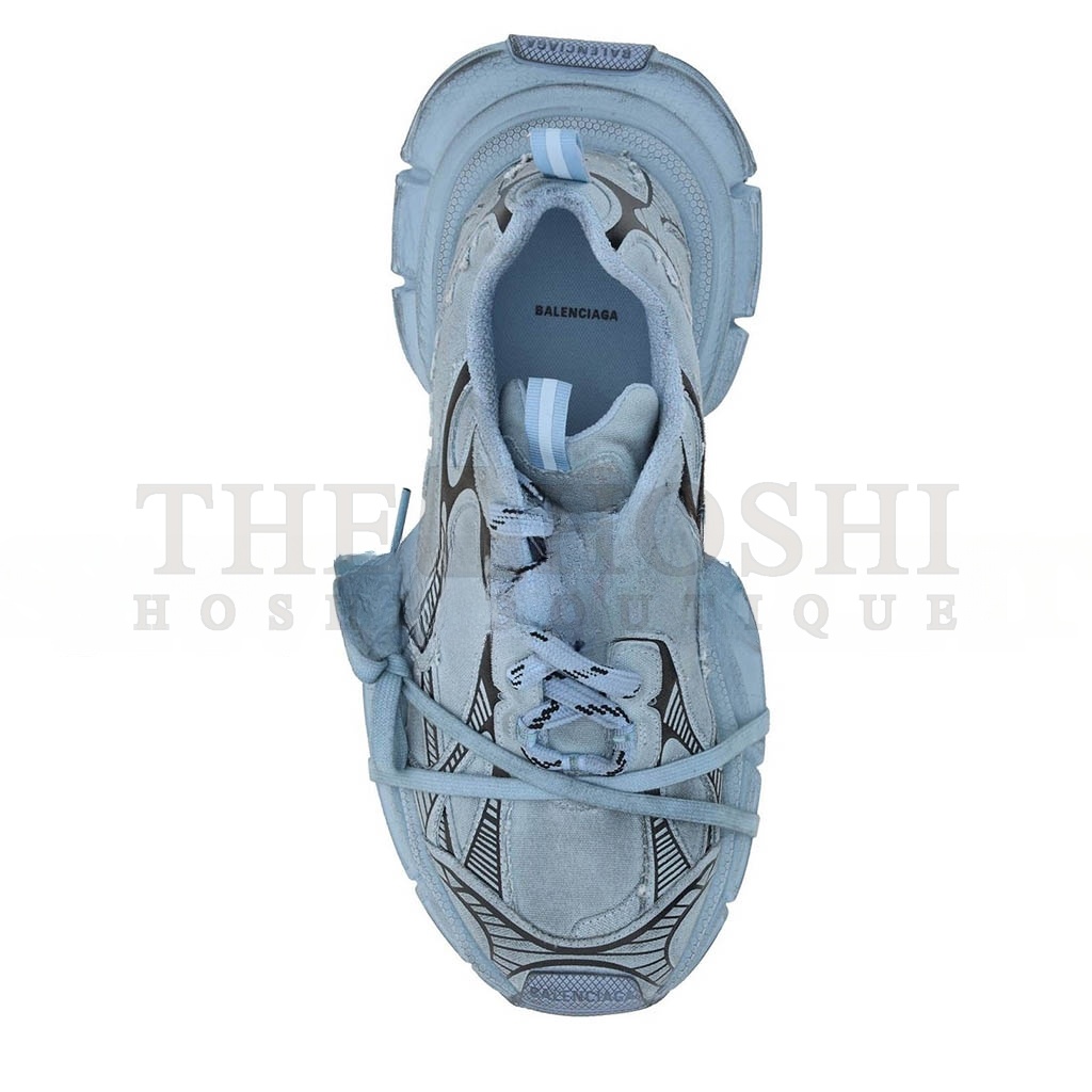 Ba1en*iaga 3XL WORN OUT EFFECT SNEAKERS 734734W3XL50521 Master Quality