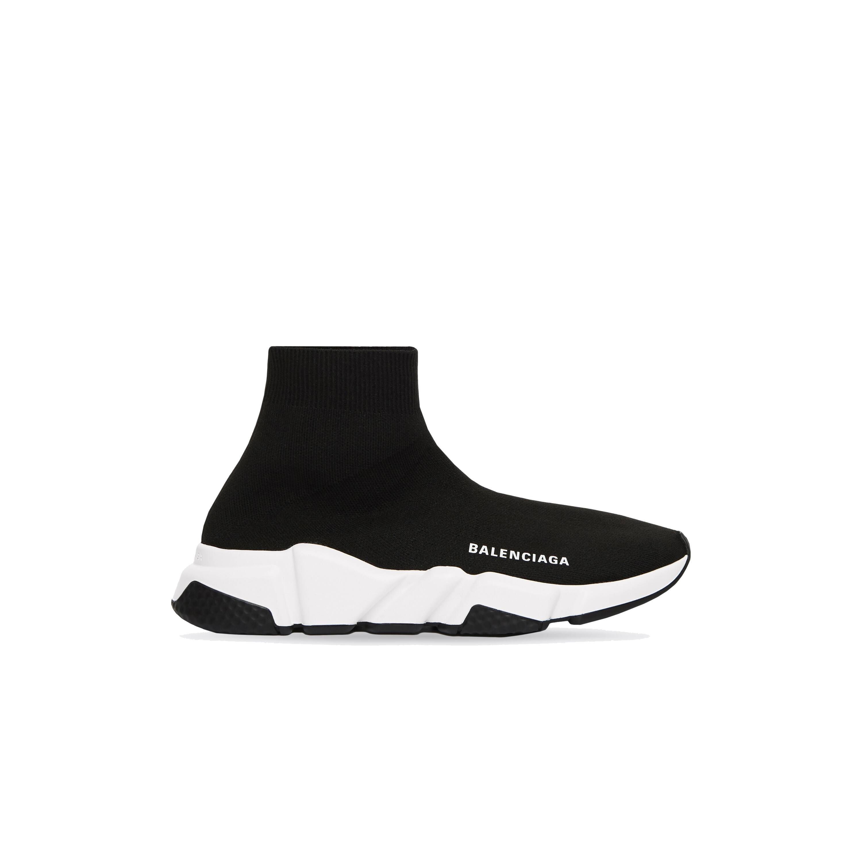 BALENCIAGE WOMEN'S SPEED RECYCLED SNEAKER IN BLACK 587280W2DBQ1015 Master Quality