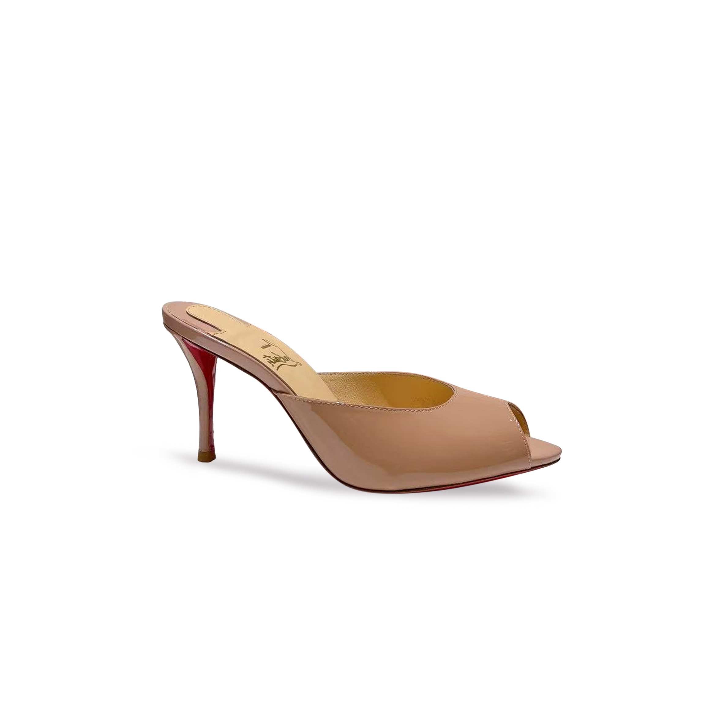 Chr1st1an LOUBOUTIN PATENT LEATHER HEELS 103367 Master Quality