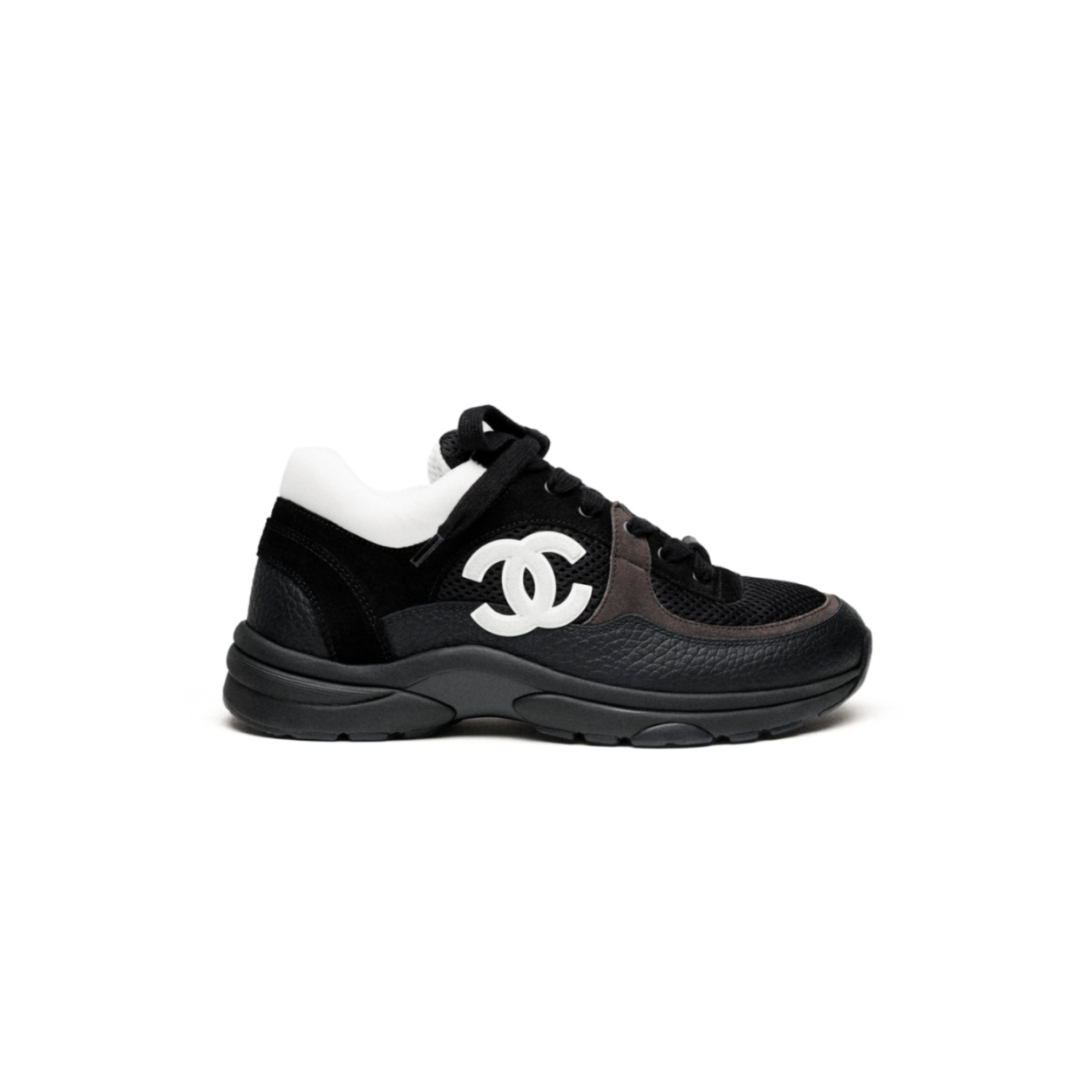 Ch**el SNEAKERS SUEDE CALFSKIN &amp; GRAINED CALFSKIN G38299 Master Quality