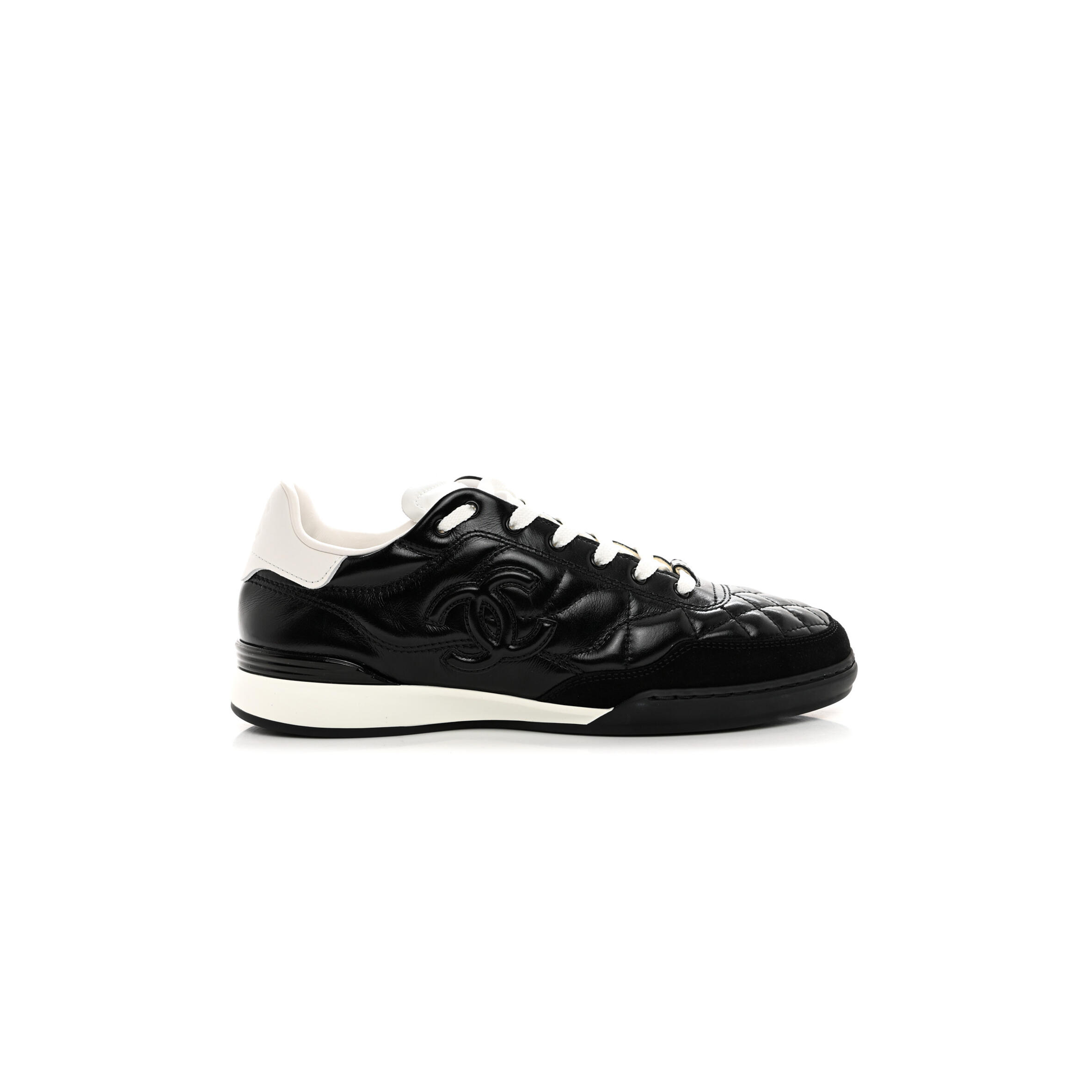Ch**el SNEAKER LOW-TOP BLACK G45840 Master Quality
