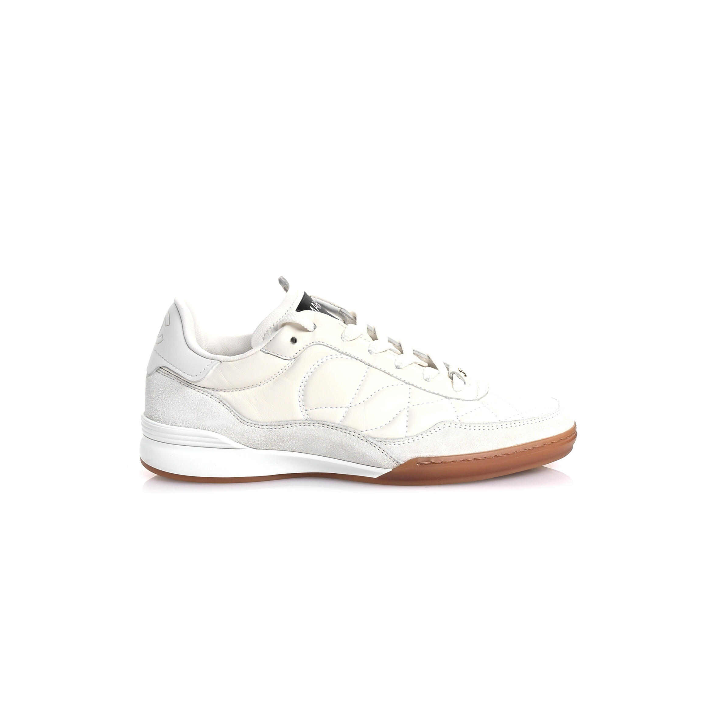 Ch**el SUEDE CALFSKIN QUILTED SNEAKERS 36 G45336 Master Quality