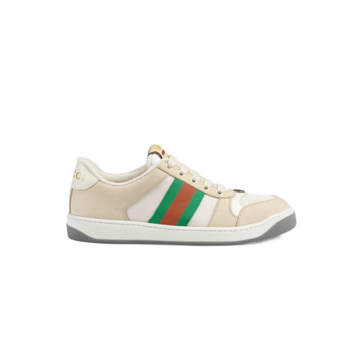 Gvc*1 WOMENS WMNS SCREENER 'GREEN ORANGE' WHITE MARATHON RUNNING 577684 Master Quality