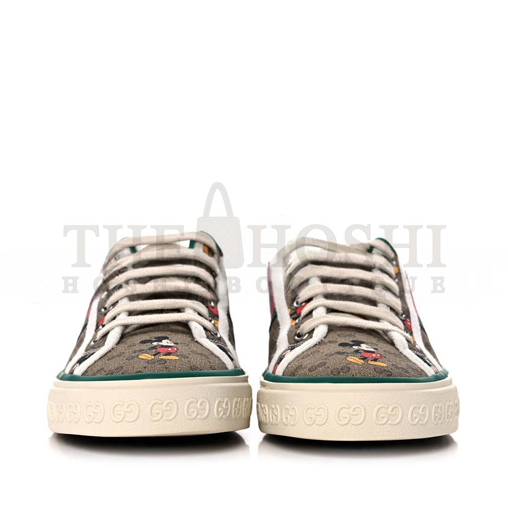 Gvc*1 X DISNEY MINI VINTAGE GG Svp*me MONOGRAM MICKEY MOUSE 1977 TENNIS SNEAKERS Master Quality
