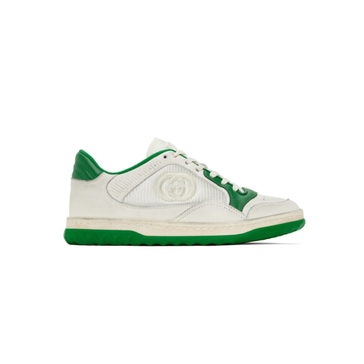 Gvc*1 OFF-WHITE &amp; GREEN MAC80 SNEAKERS Master Quality