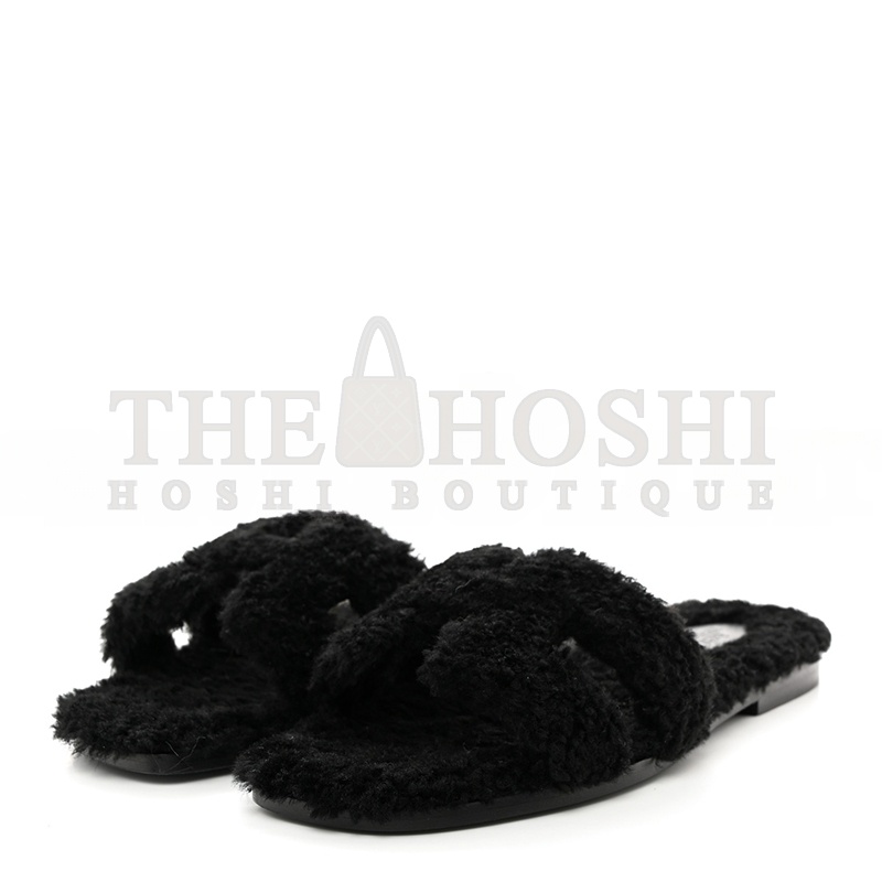 H**me5 WOOLSKIN ORAN SANDALS 1512309 Master Quality