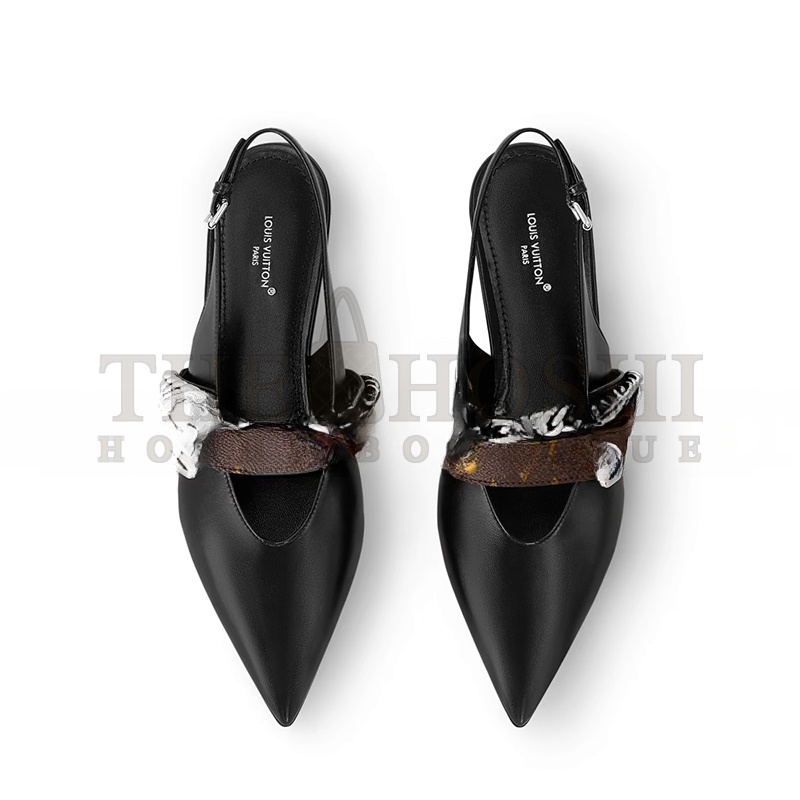 L0vis Vvtt0n LV VIBE SLINGBACK FLAT BALLERINA 1AHN92 Master Quality