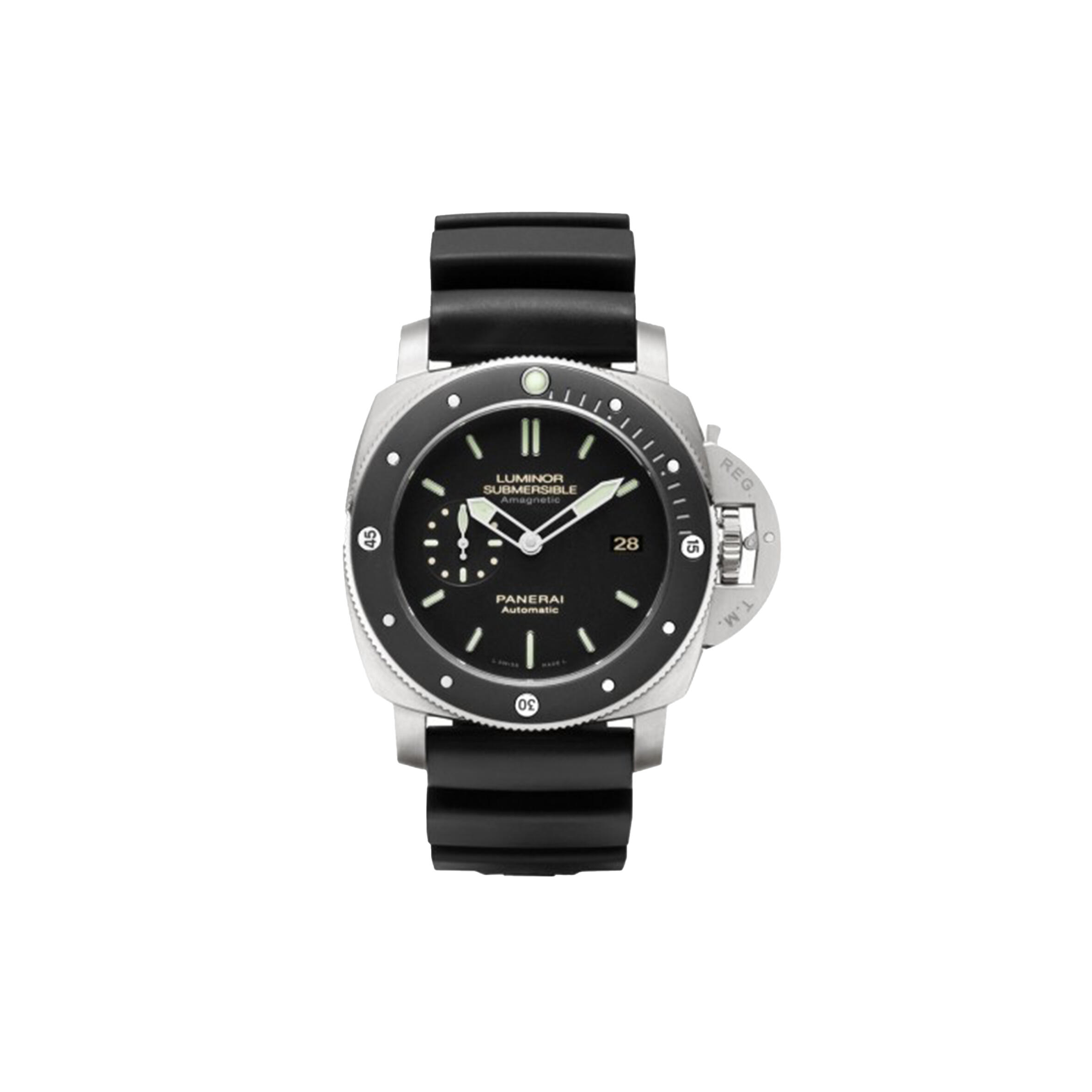 Pa*e*a1 LUMINOR SUBMERSIBLE AMAGNETIC 47MM WATCH PAM00389 Master Quality