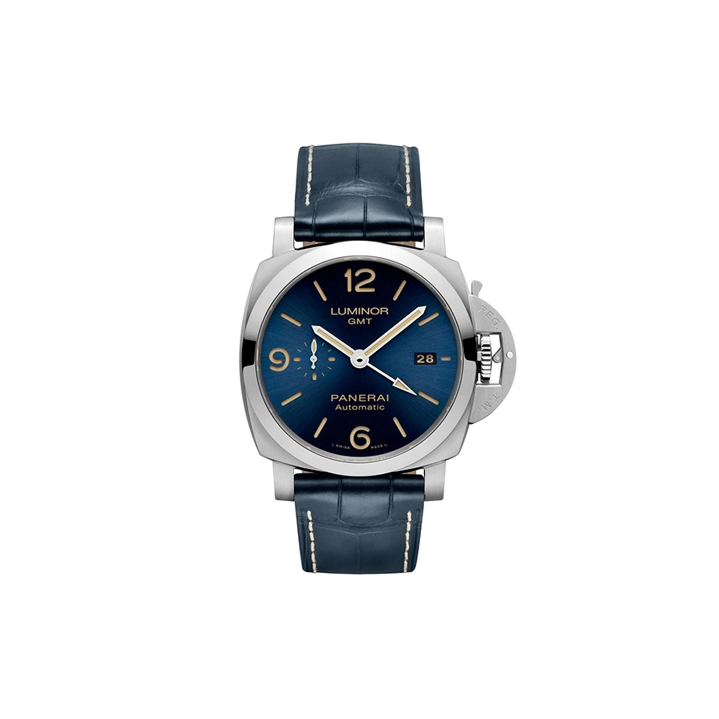 Pa*e*a1 LUMINOR GMT BLUE DIAL 44MM 44MM WATCH PAM01033 Master Quality