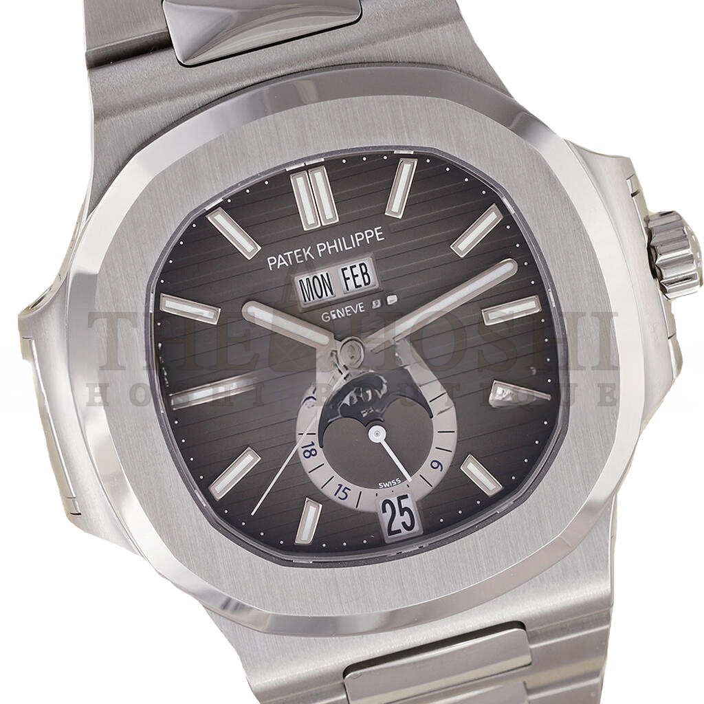 Pat*k Phi1i*pe NAUTILUS BLACK DIAL MEN