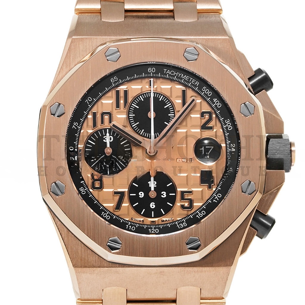 AUDEMARS P1g*et ROYAL OAK OFFSHORE ROSE GOLD 42MM WATCH 26470OR.OO.1000OR.01 Master Quality